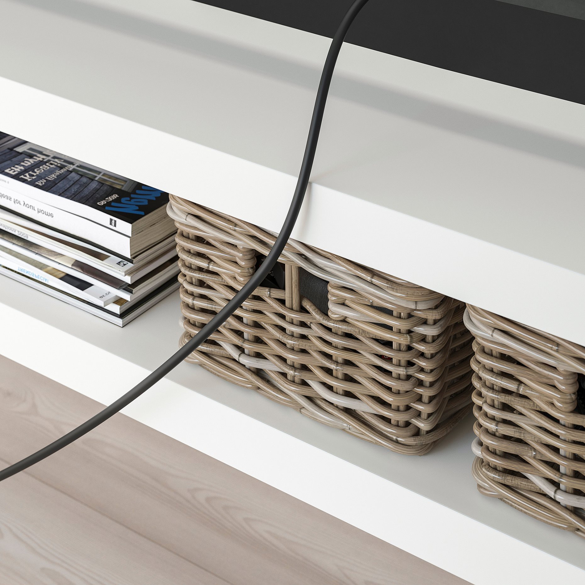 LACK, TV bench, 120x35x36 cm, 304.988.90