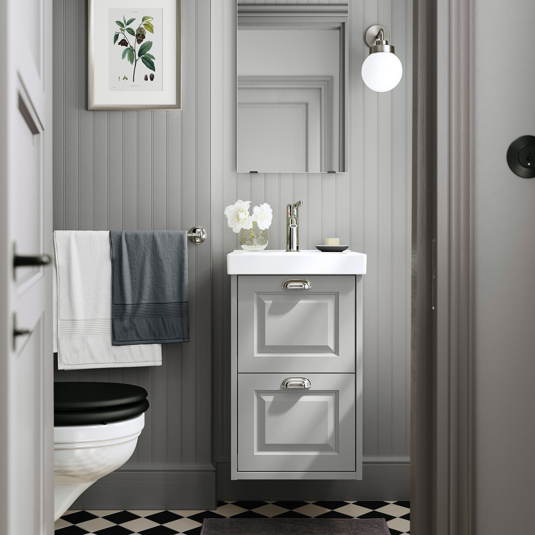 LETTAN, καθρέφτης, 40x95 cm, 305.564.08