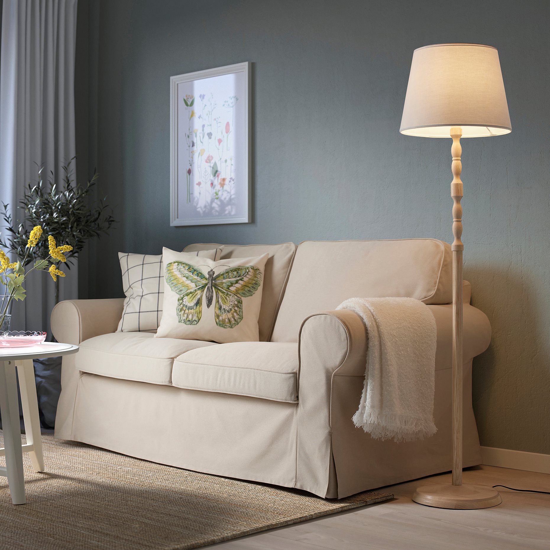 KINNAHULT, floor lamp, 150 cm, 305.592.61