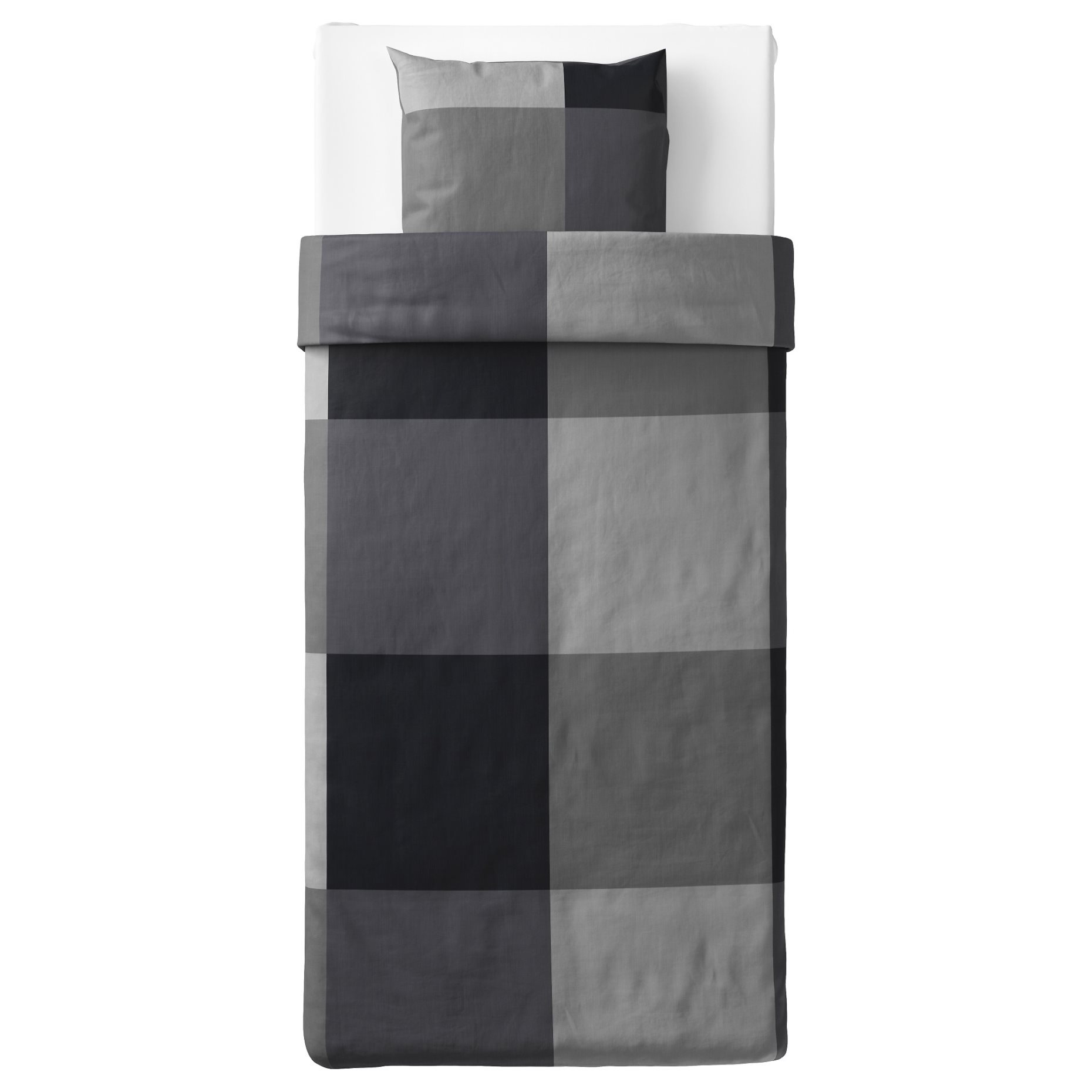 BRUNKRISSLA, duvet cover and pillowcase, 150x200/50x60 cm, 305.645.83