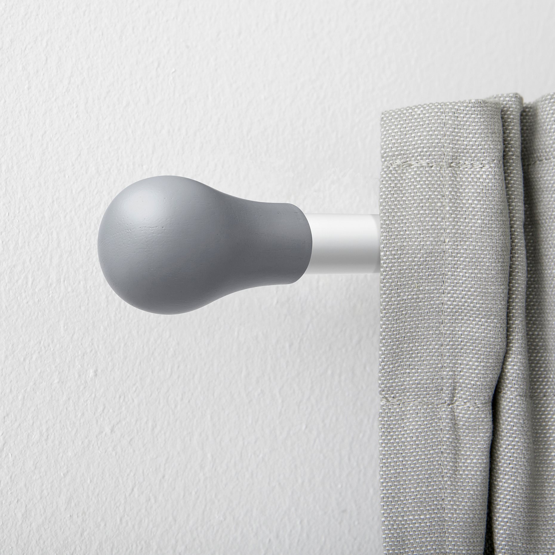 VITSKRÅP, finials/wood, 1 pair, 305.648.42