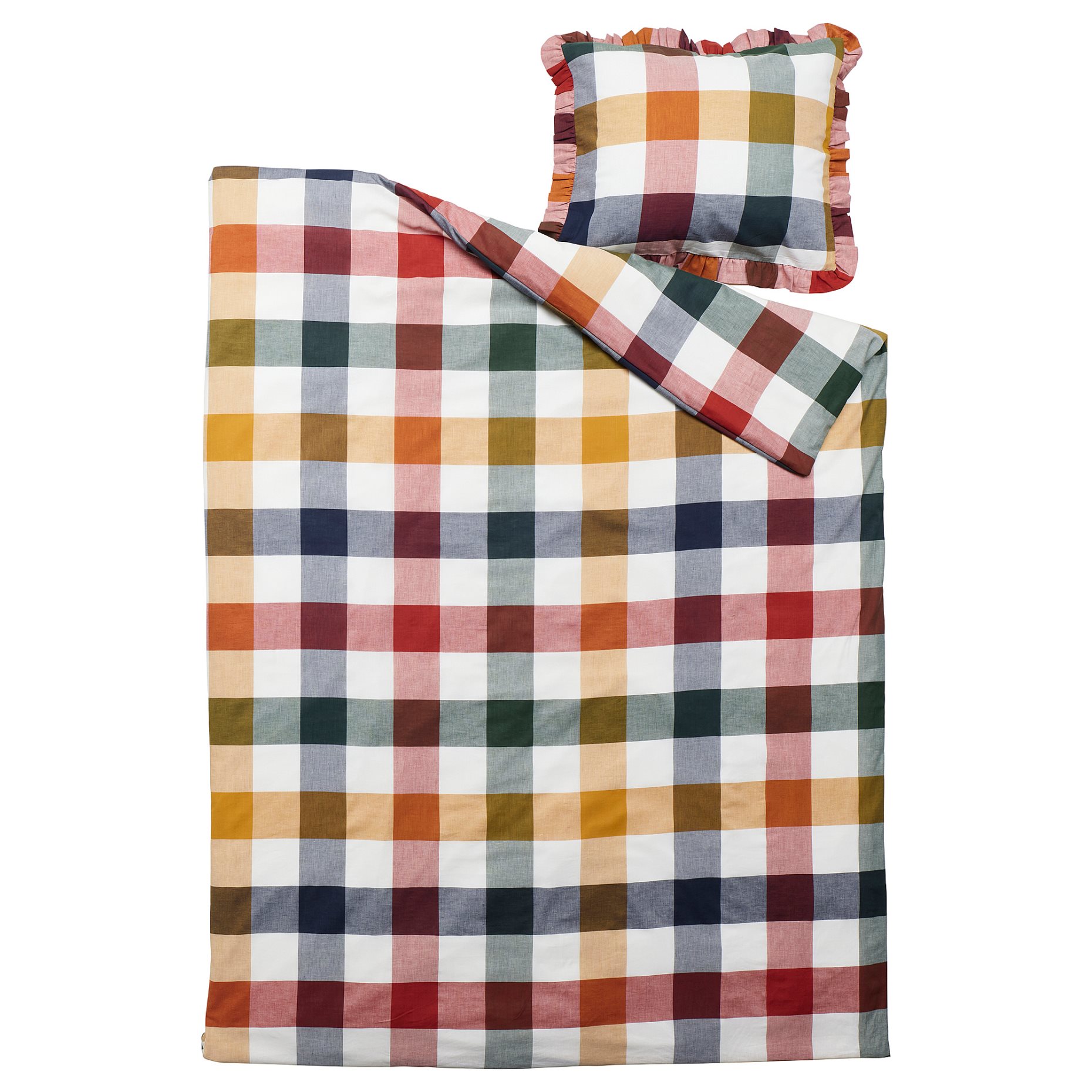 ALHÄNGEMAL, duvet cover and pillowcase, 150x200/50x60 cm, 305.649.36