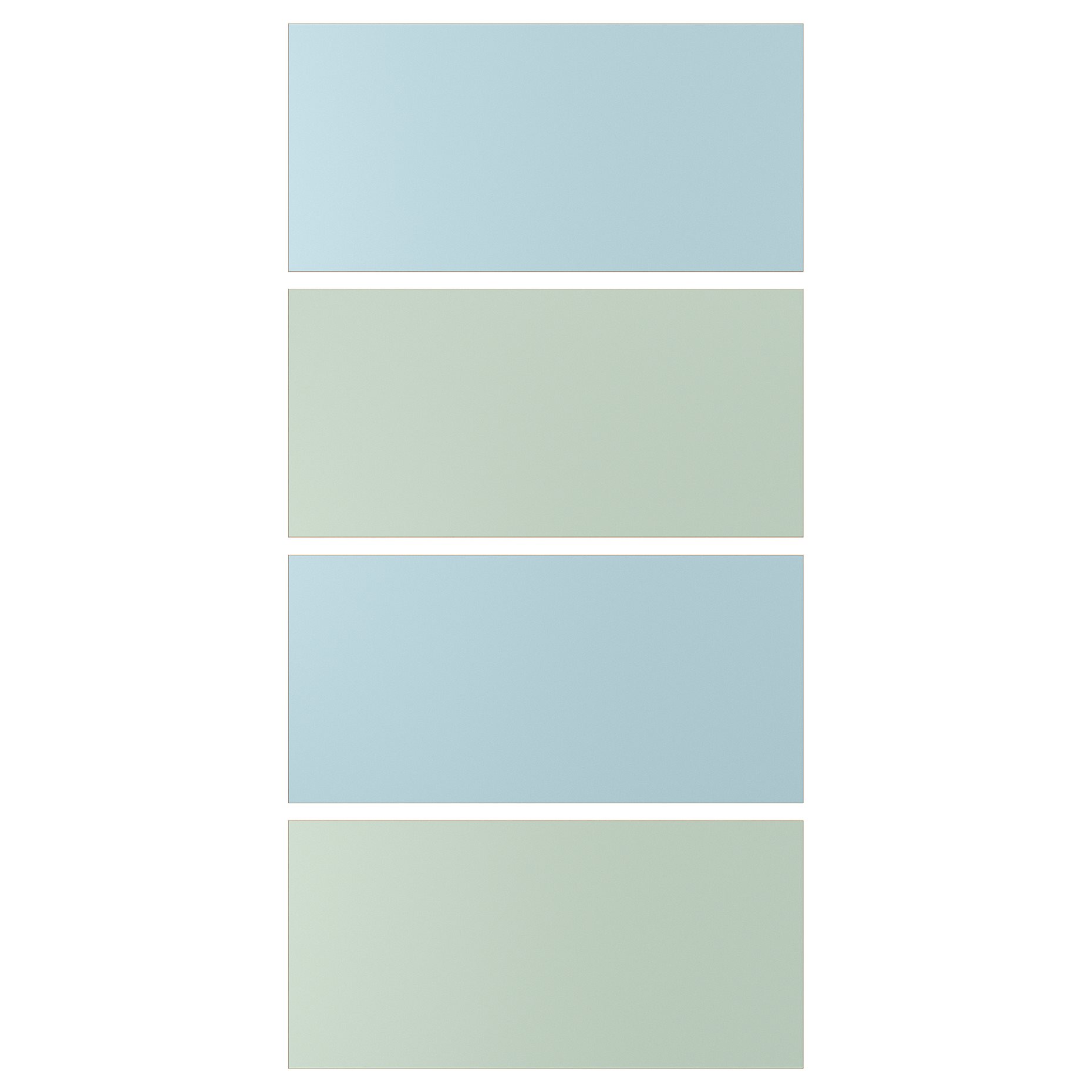 MEHAMN, 4 panels for sliding door frame, 100x201 cm, 305.755.72