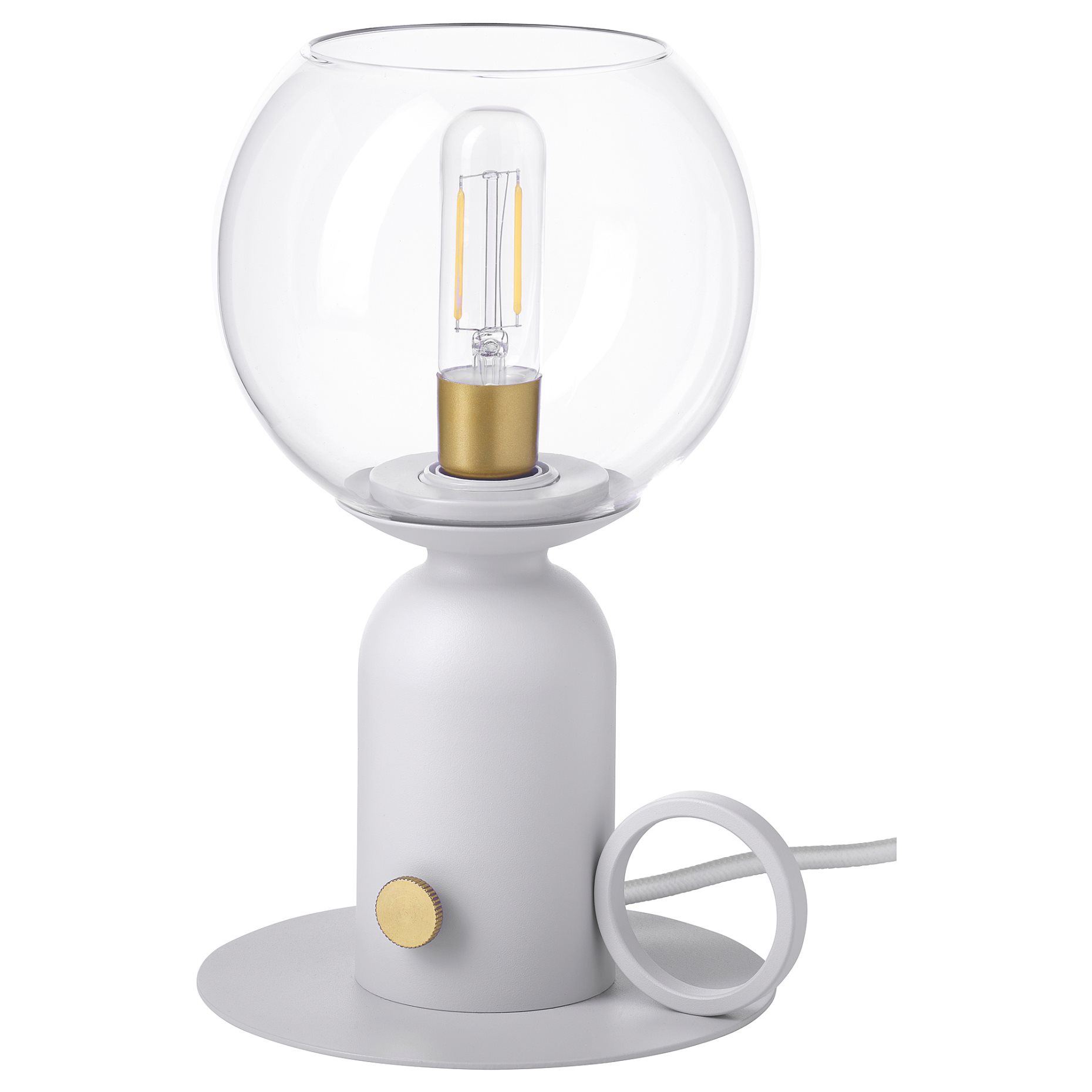 ÅSKMULLER, table lamp dimmable, 24 cm, 305.762.46