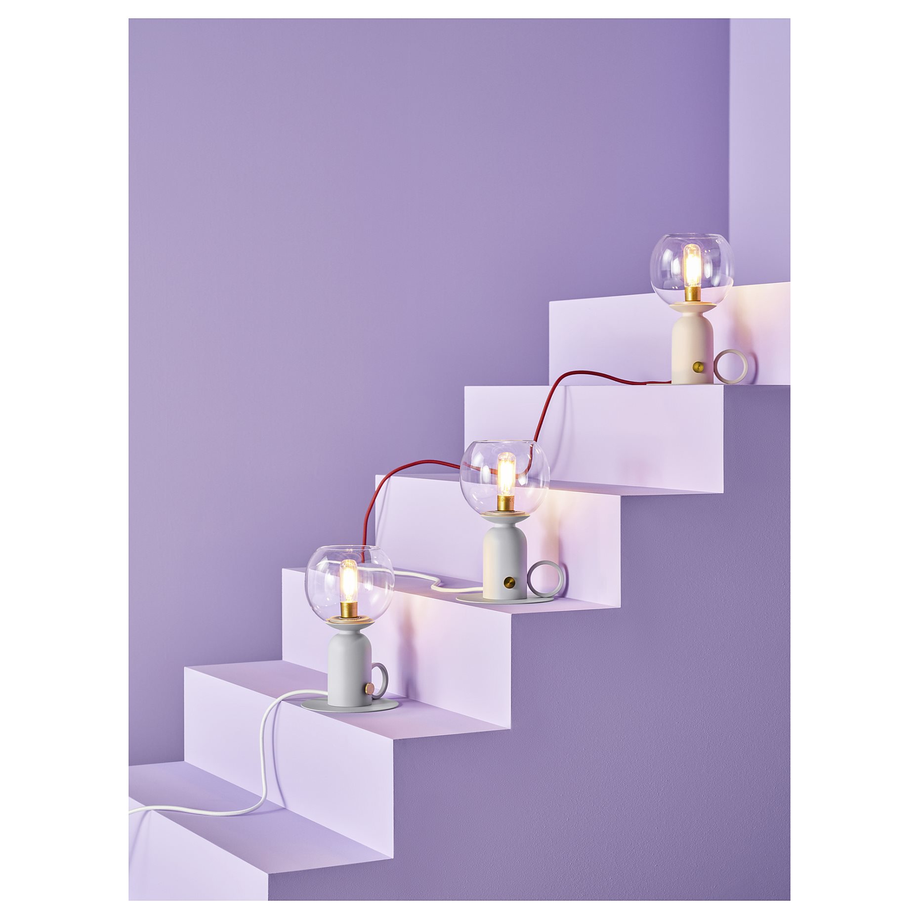 ÅSKMULLER, table lamp dimmable, 24 cm, 305.762.46