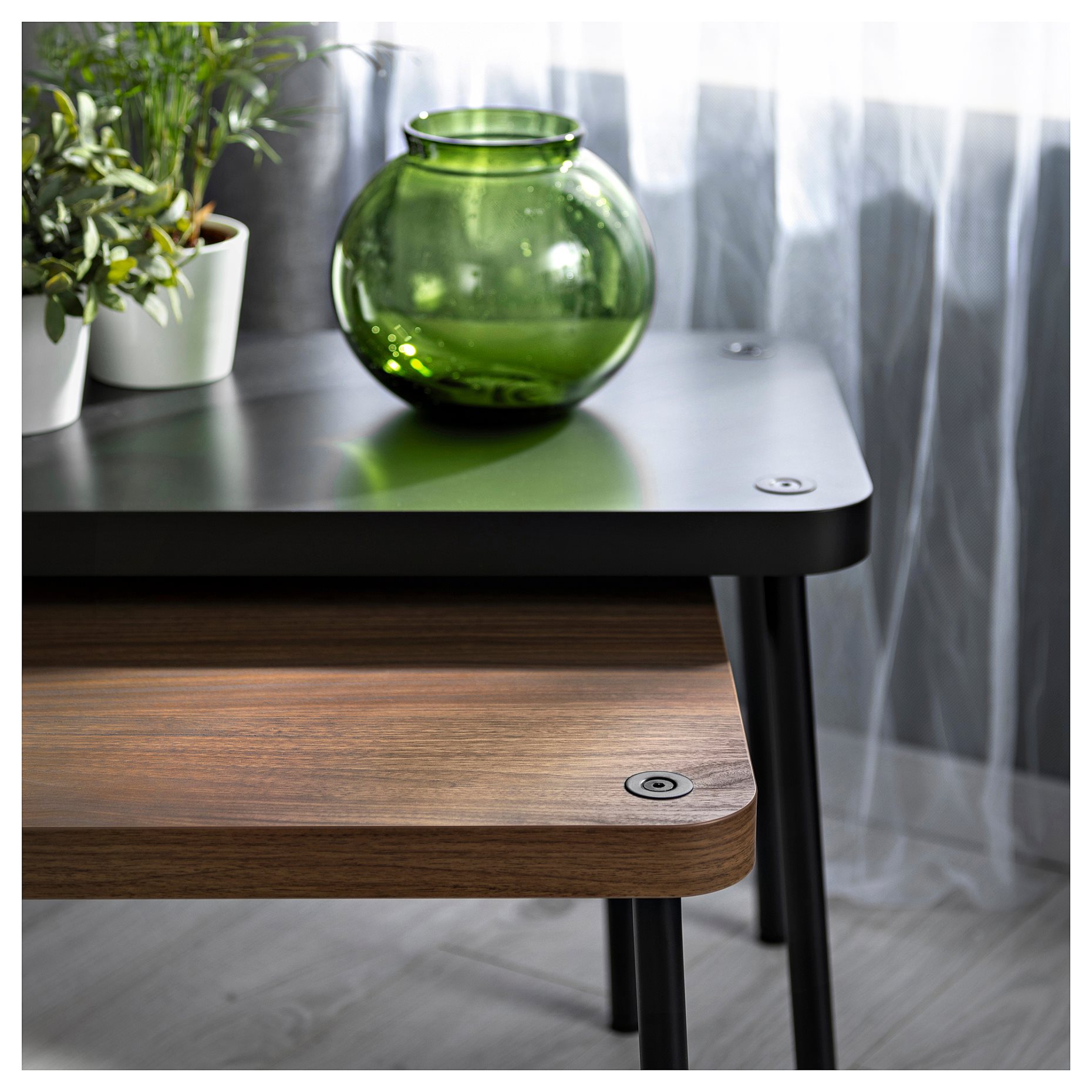 SONHULT, nest of tables, set of 2, 305.785.56