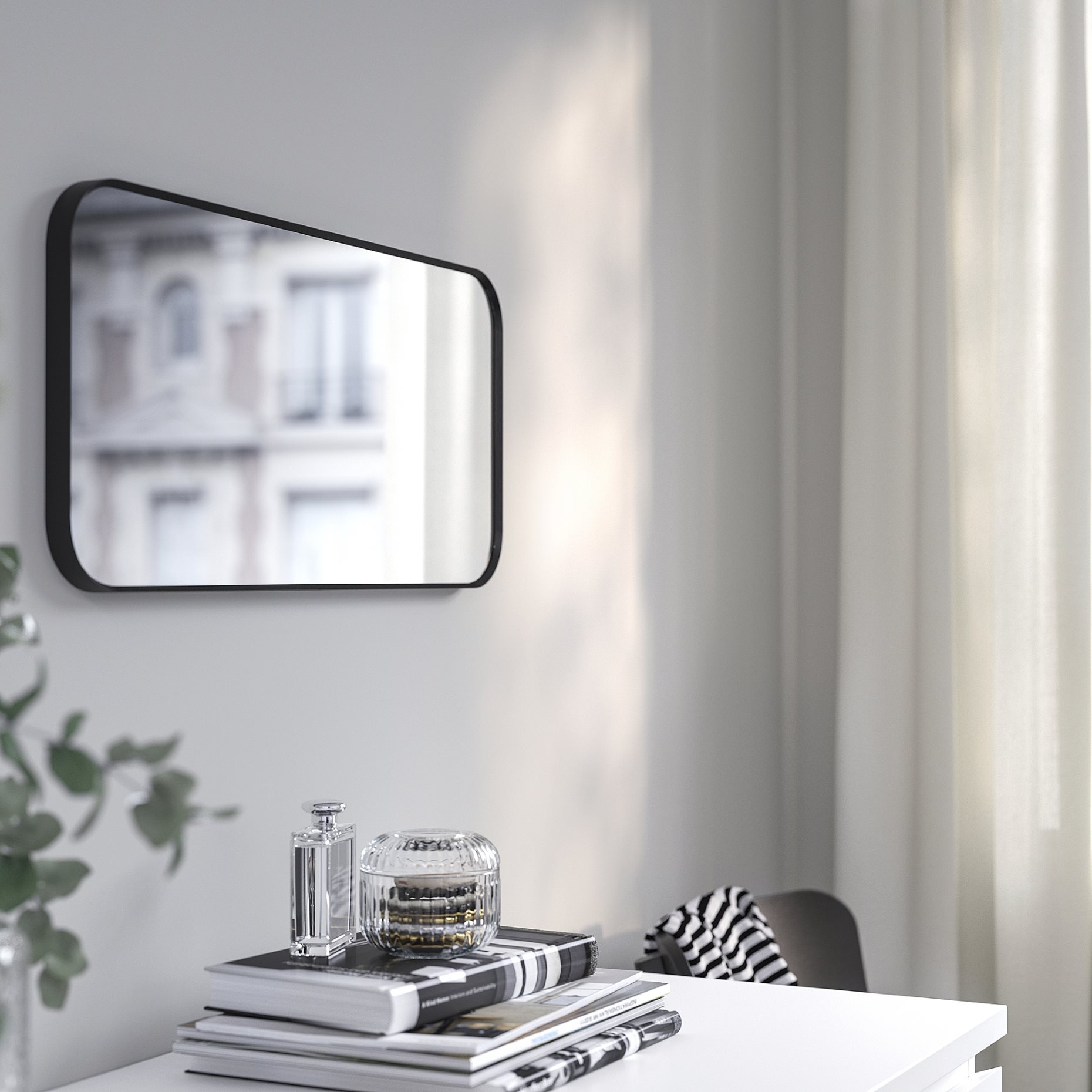 LINDBYN, mirror, 28x60 cm, 305.904.45