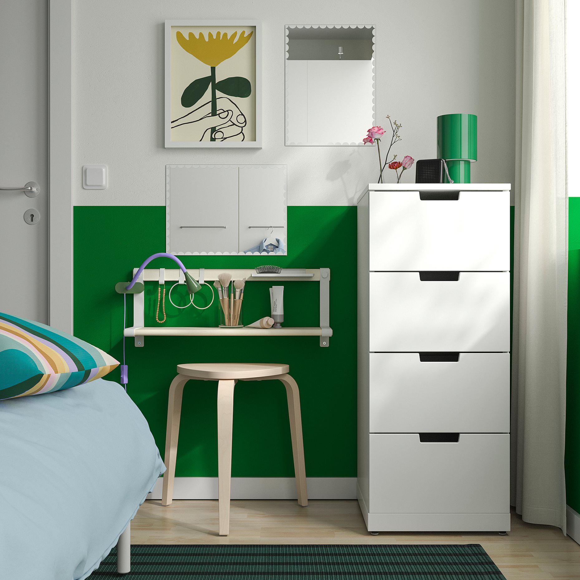 RUNDOXEL, καθρέφτης, 30x40 cm, 306.021.32