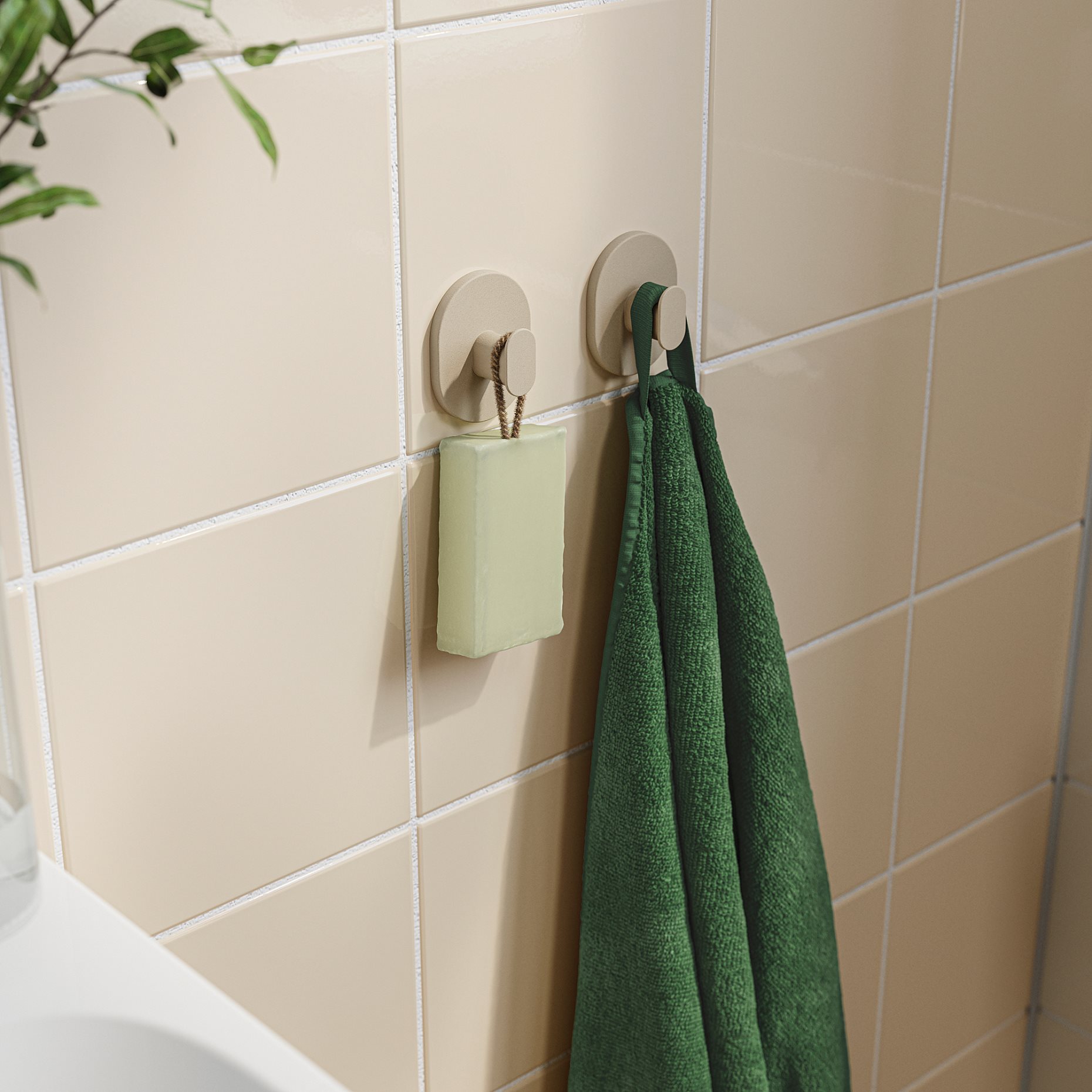 FLORSJÖN, hook, 2 pack, 306.048.62