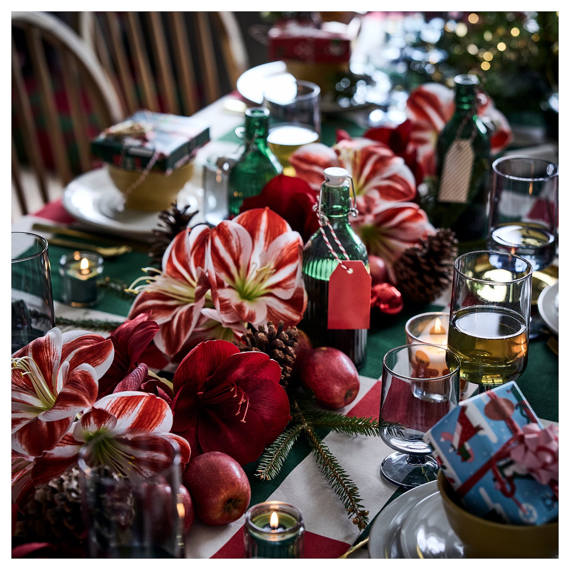 VINTERFINT, τεχνητό λουλούδι εσωτερικού/εξωτερικού χώρου Αμαρυλλίς, 60 cm, 306.066.39