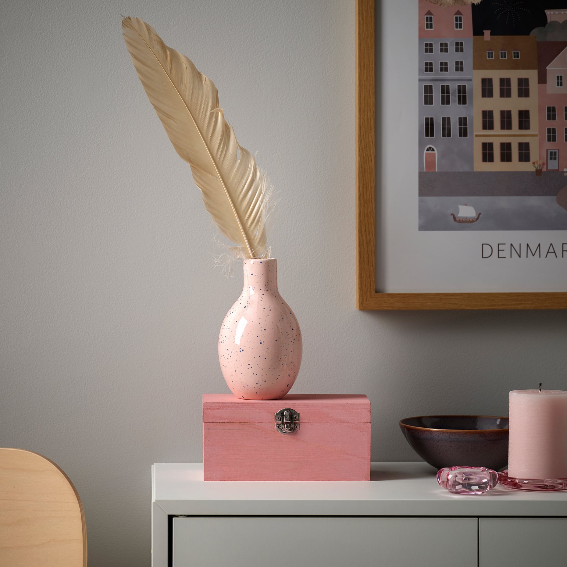 BLODBJÖRK, vase, 16 cm, 306.072.95