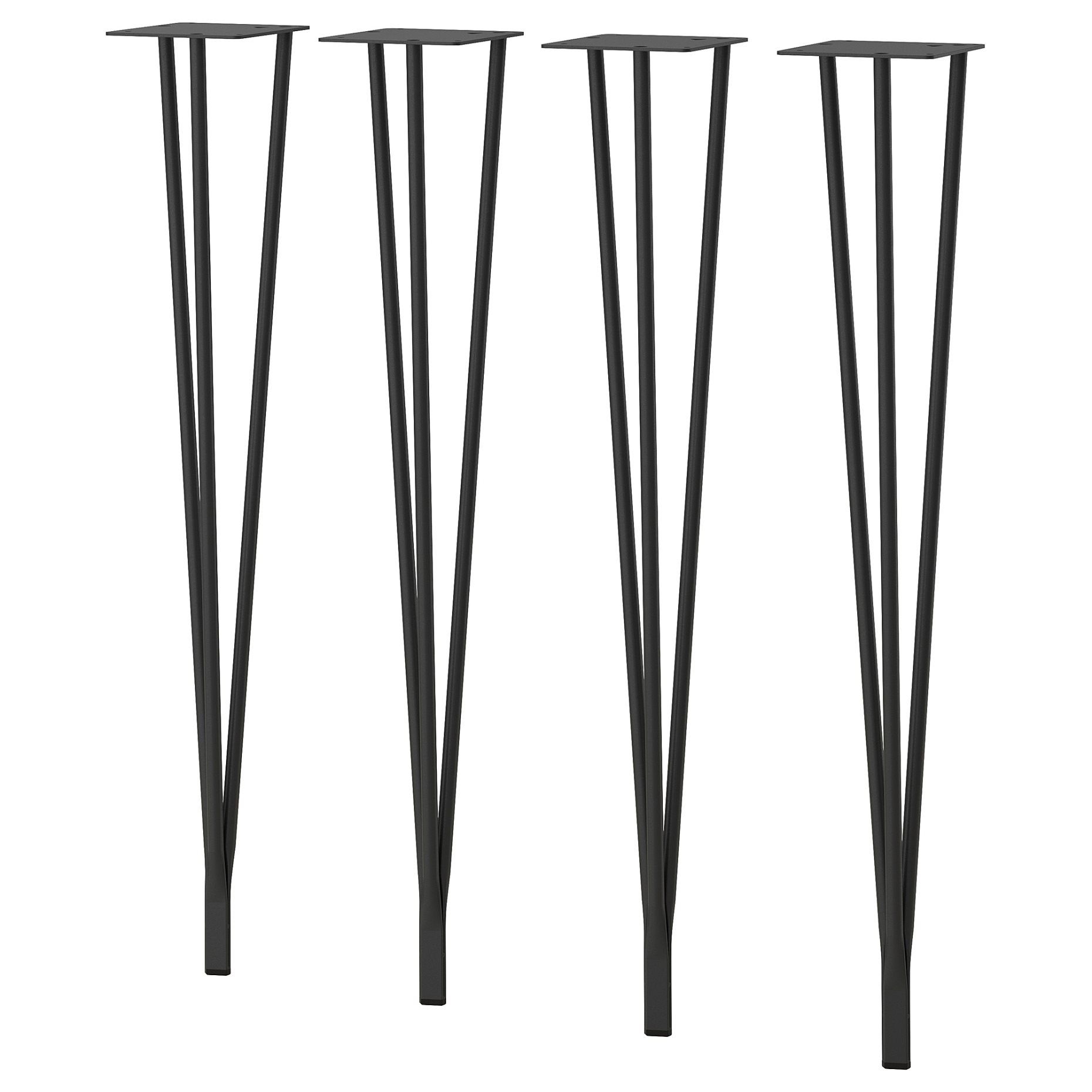 SKÅLSTA, hairpin table leg, 4 pack, 306.118.48