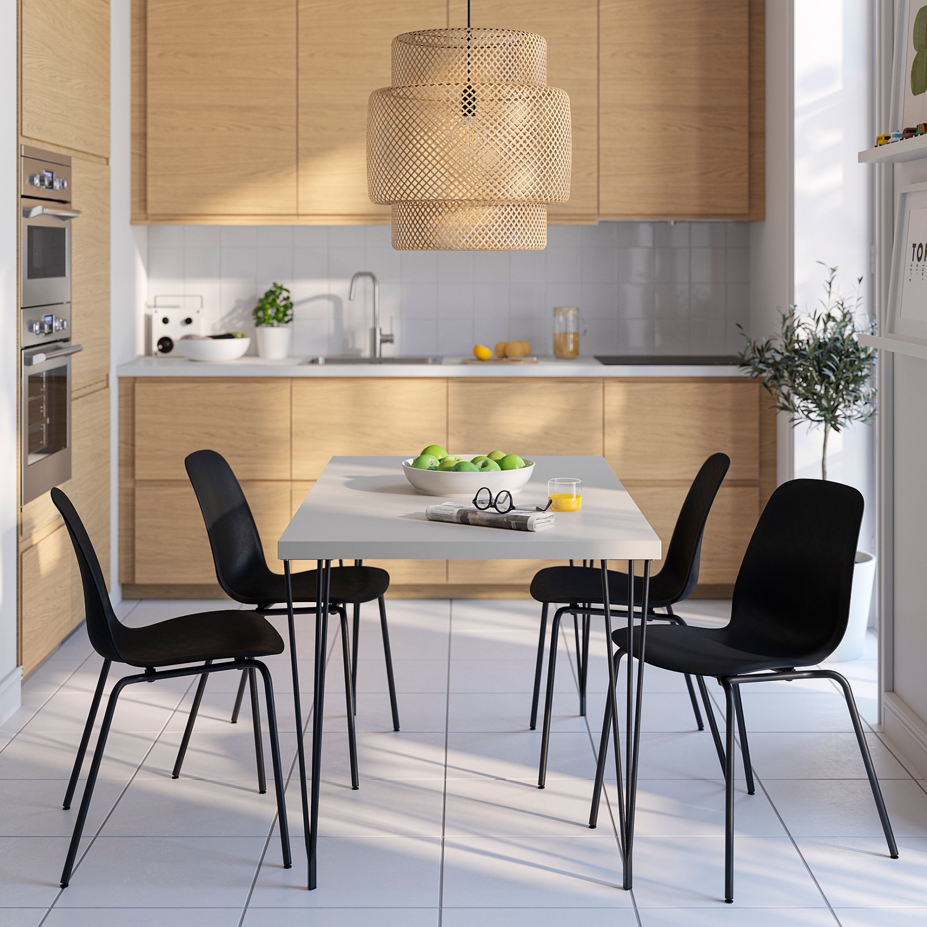 SKÅLSTA, hairpin table leg, 4 pack, 306.118.48