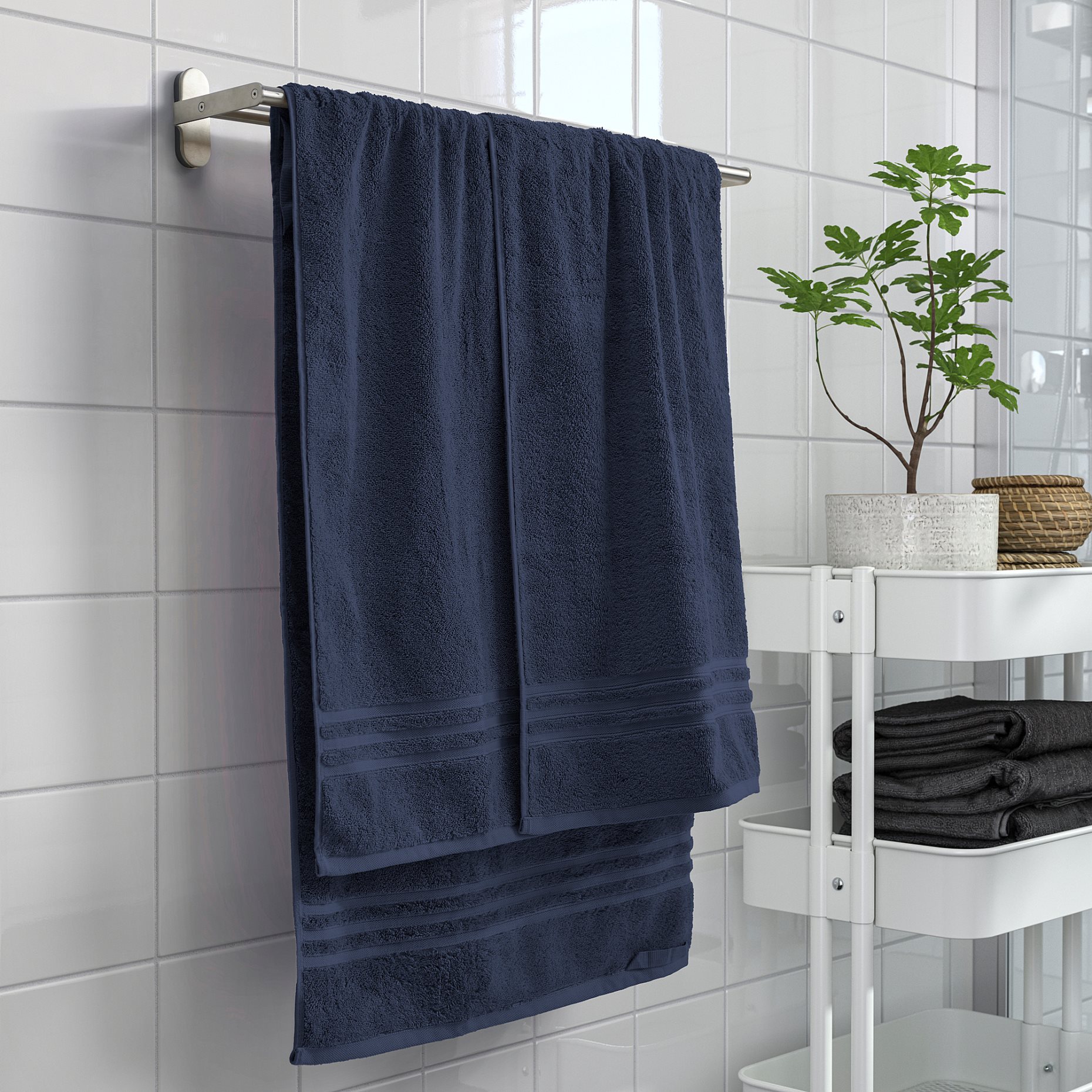 BROKGLIM, bath towel, 100x150 cm, 306.120.46