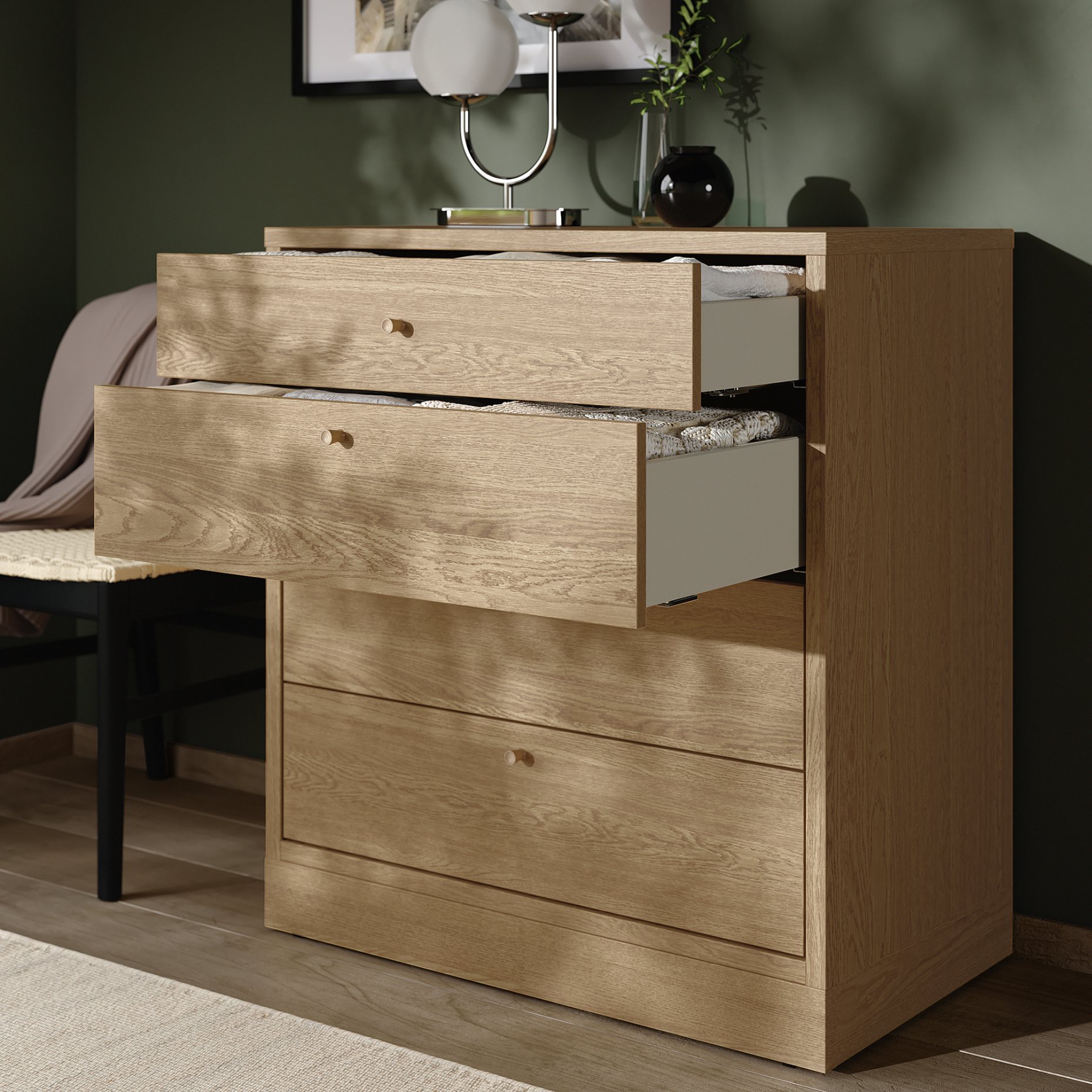 TONSTAD, chest of 4 drawers, 82x47x90 cm, 306.146.15