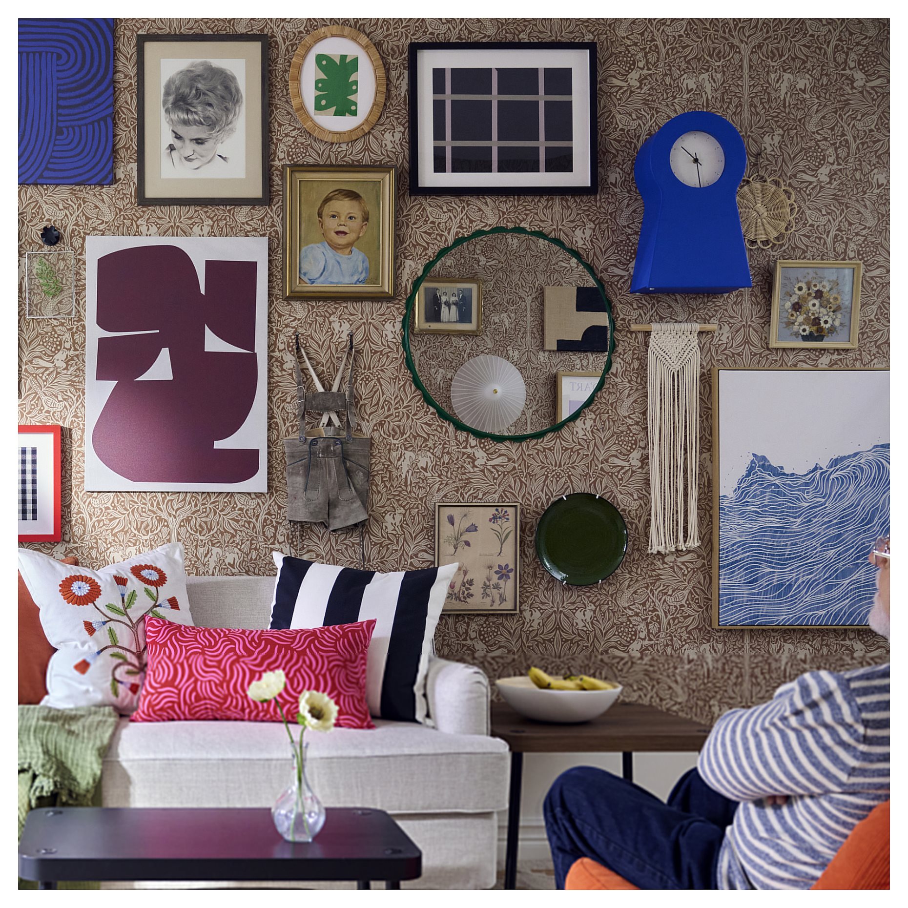 DAGGKAPRIFOL, καθρέφτης, 60 cm, 306.179.25