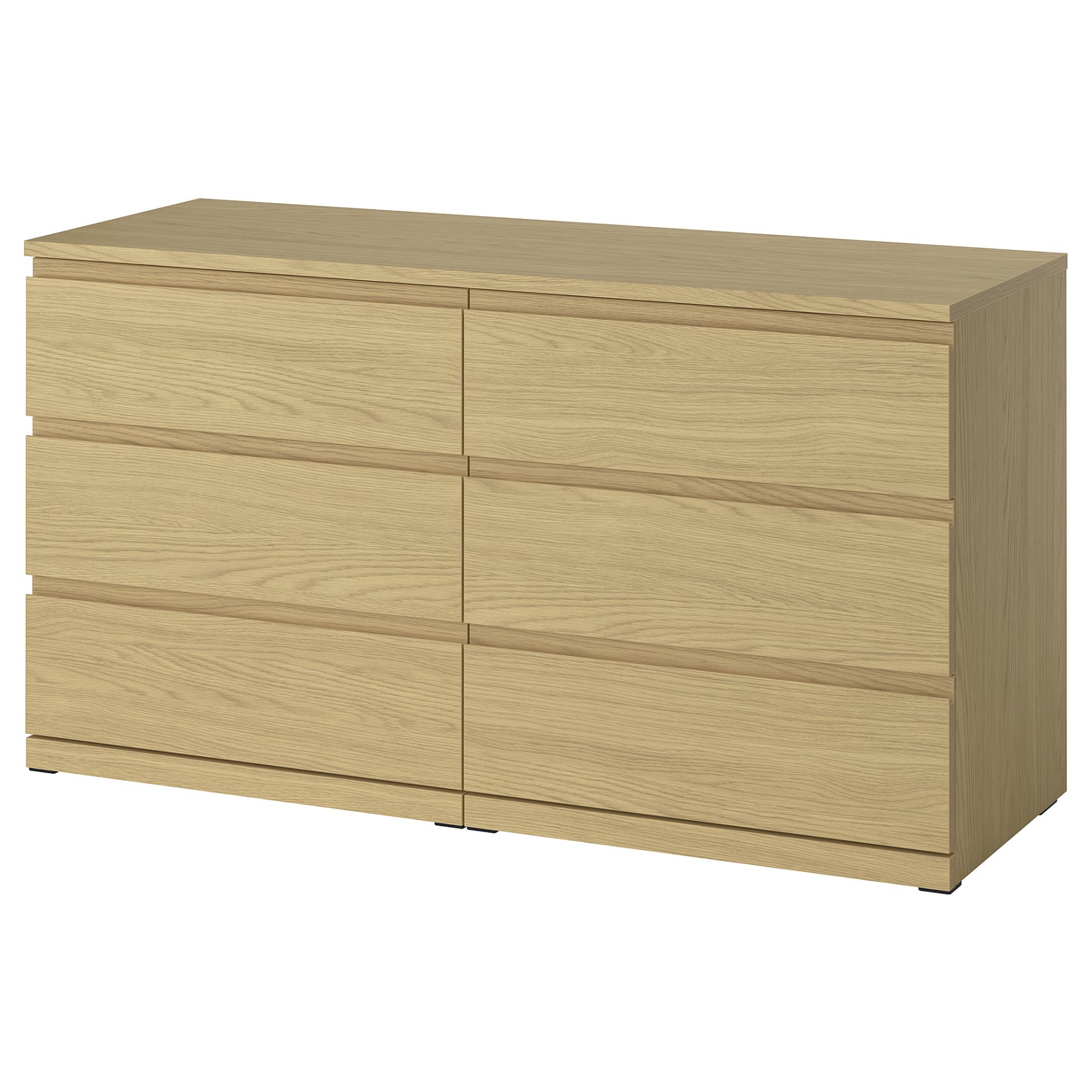 STORKLINTA, chest of 6 drawers, 140x50x75 cm, 306.275.47