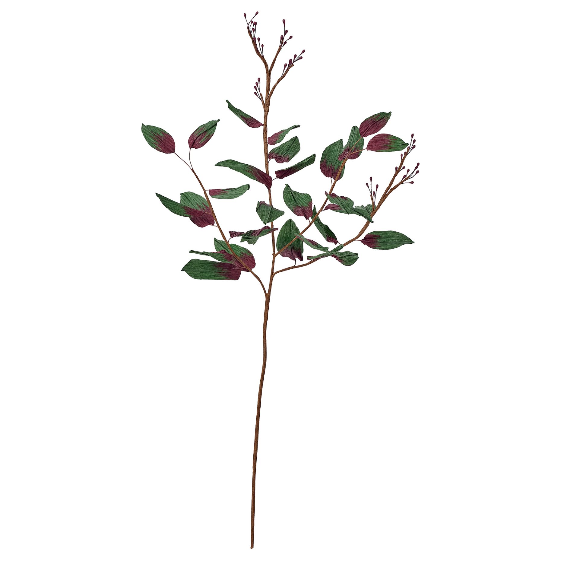 GULDSPETT, artificial flower/paper/eucalyptus, 50 cm, 306.303.33