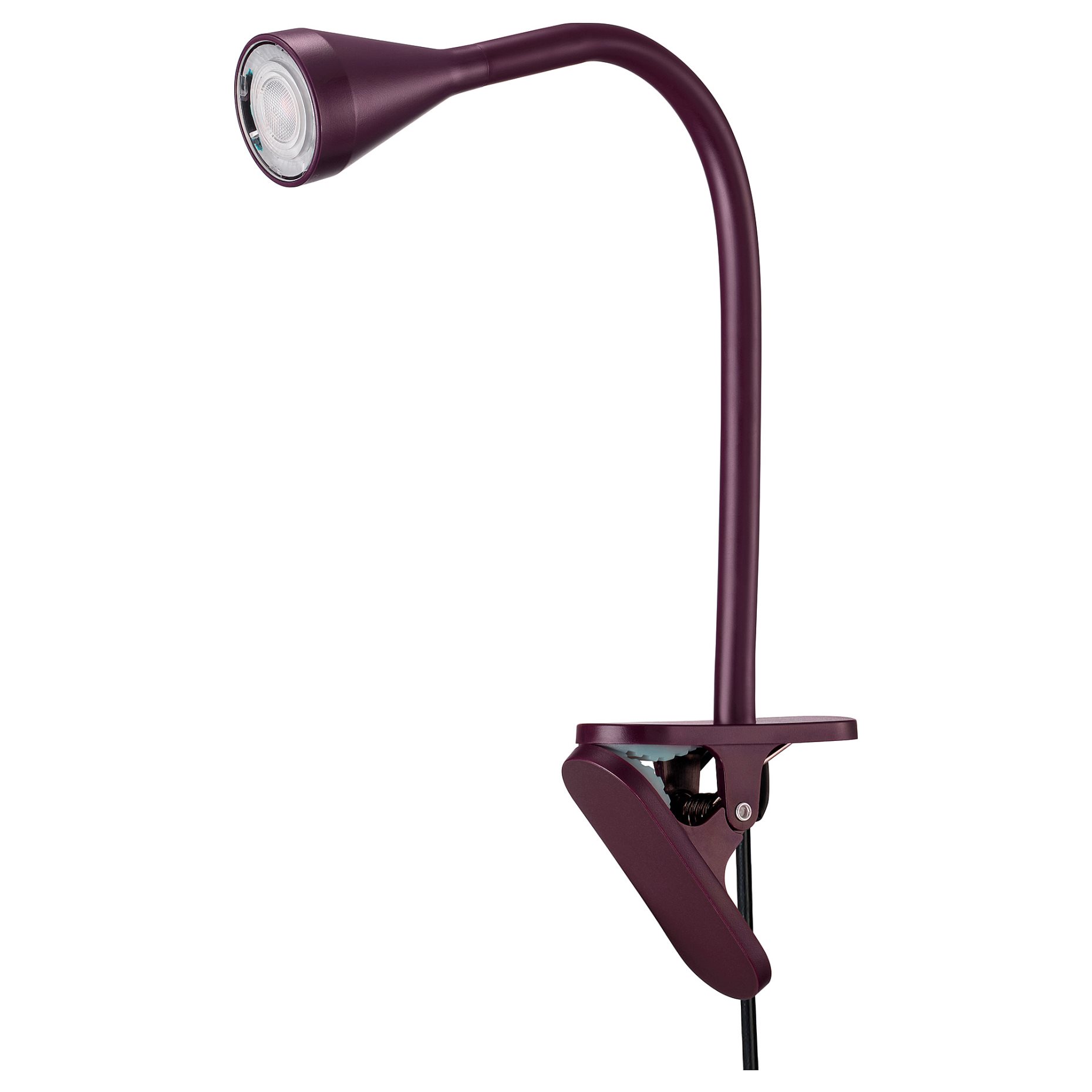 NÄVLINGE, clamp spotlight with built-in LED light source, 306.402.52