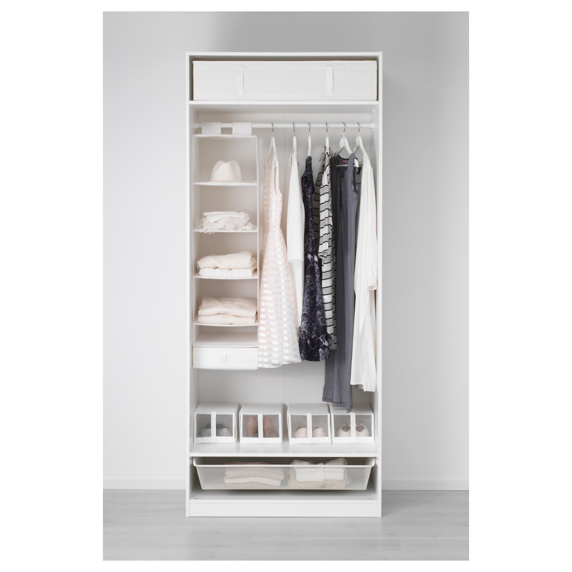 PAX, wardrobe, 100X60X236 cm, 391.277.10