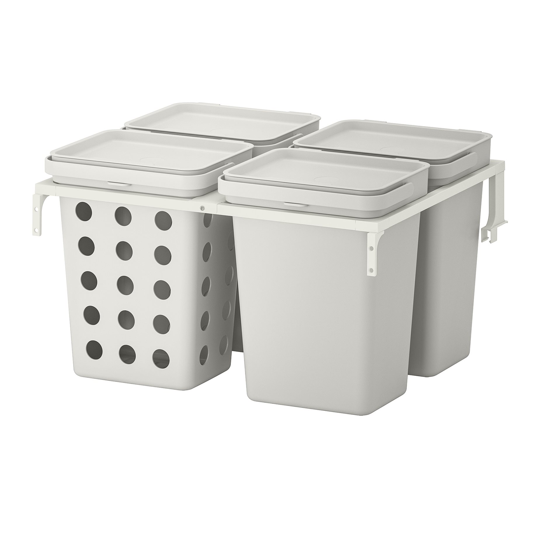 HÅLLBAR, waste sorting solution for METOD kitchen drawer ventilated, 40 l, 393.089.23