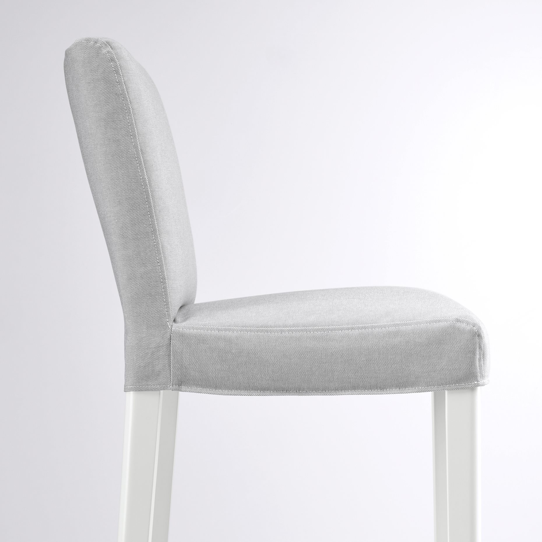 BERGMUND, σκαμπό μπαρ με πλάτη, 62 cm, 393.882.03