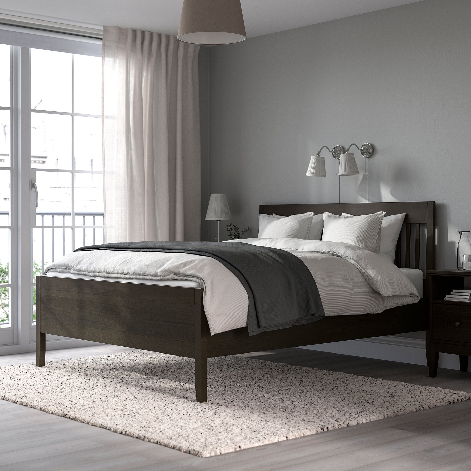 IDANÄS, σκελετός κρεβατιού, 393.922.00