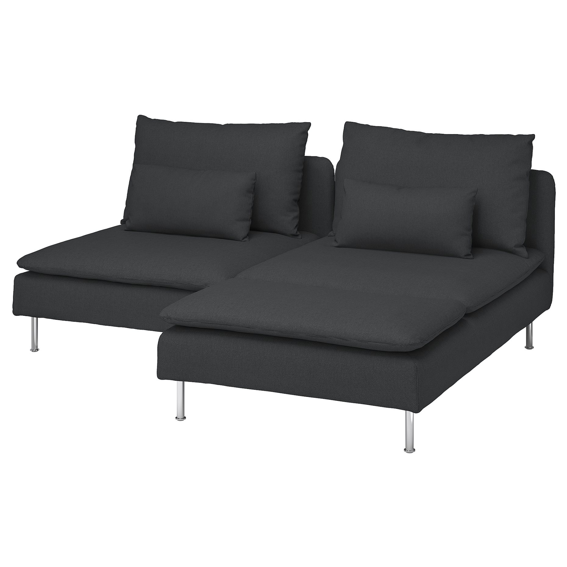 SÖDERHAMN, 2-seat sofa with chaise longue, 394.496.16