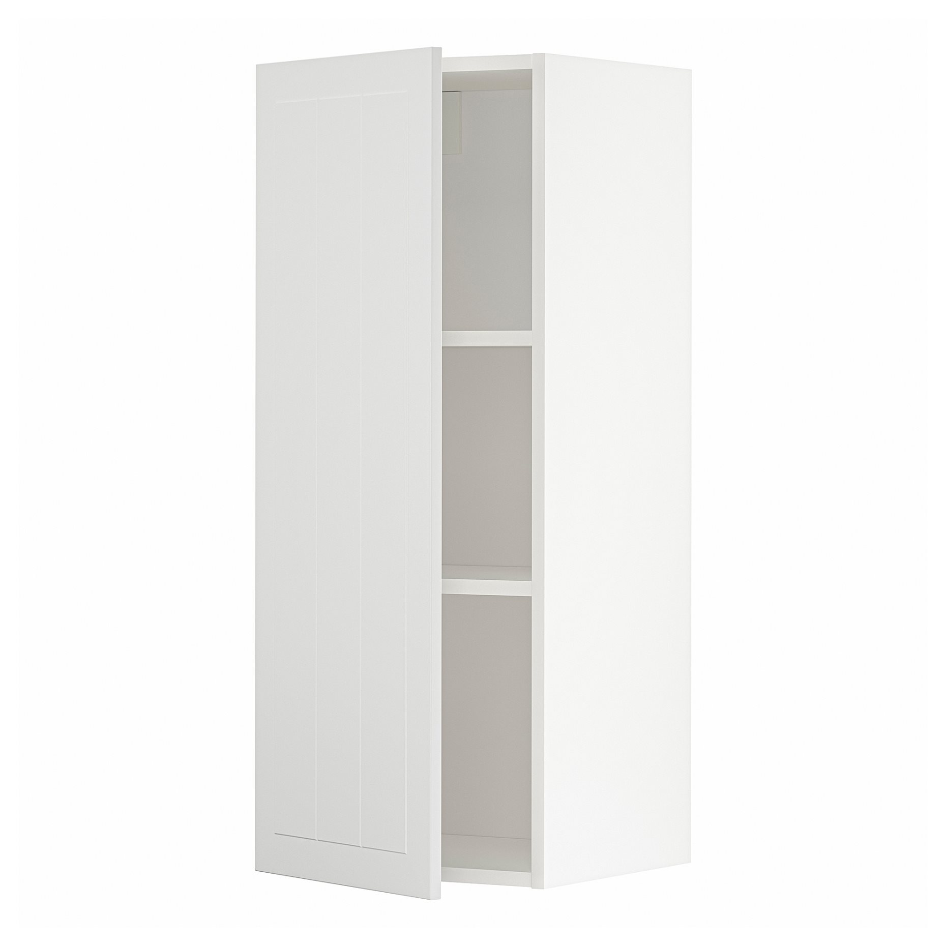 METOD, wall cabinet with shelves, 40x100 cm, 394.655.26