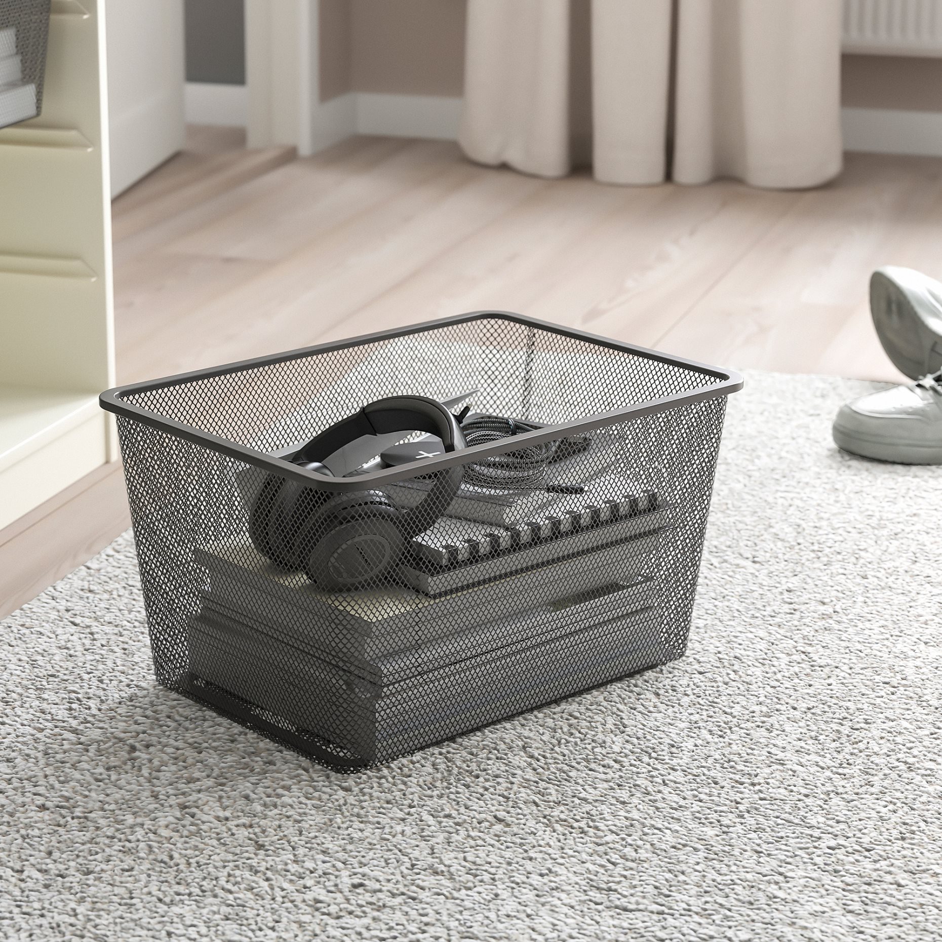 TROFAST, storage combination with boxes, 46x30x94 cm, 394.787.17
