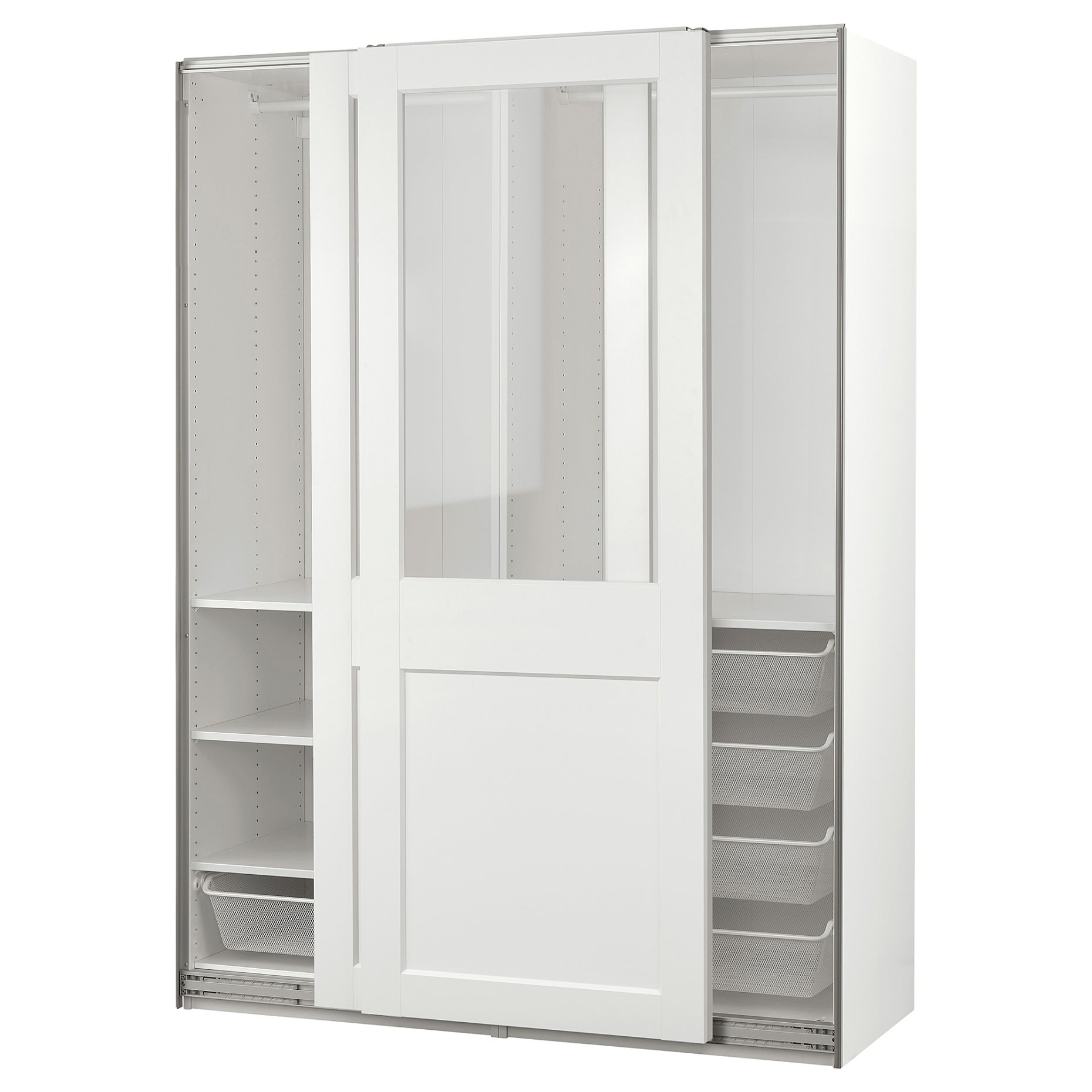 PAX/GRIMO, wardrobe combination, 150x66x201 cm, 395.028.78