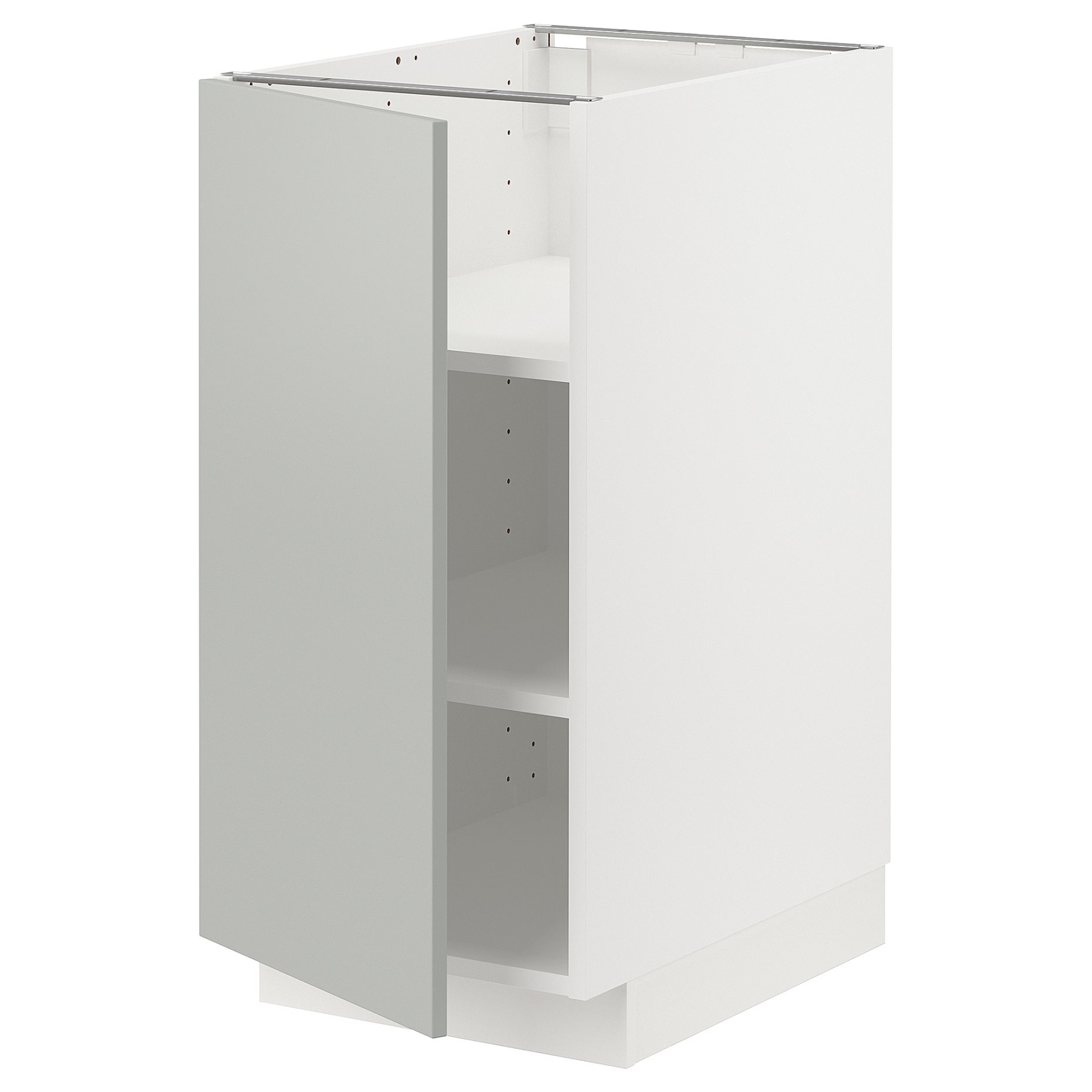 METOD, base cabinet with shelves, 40x60 cm, 395.379.86