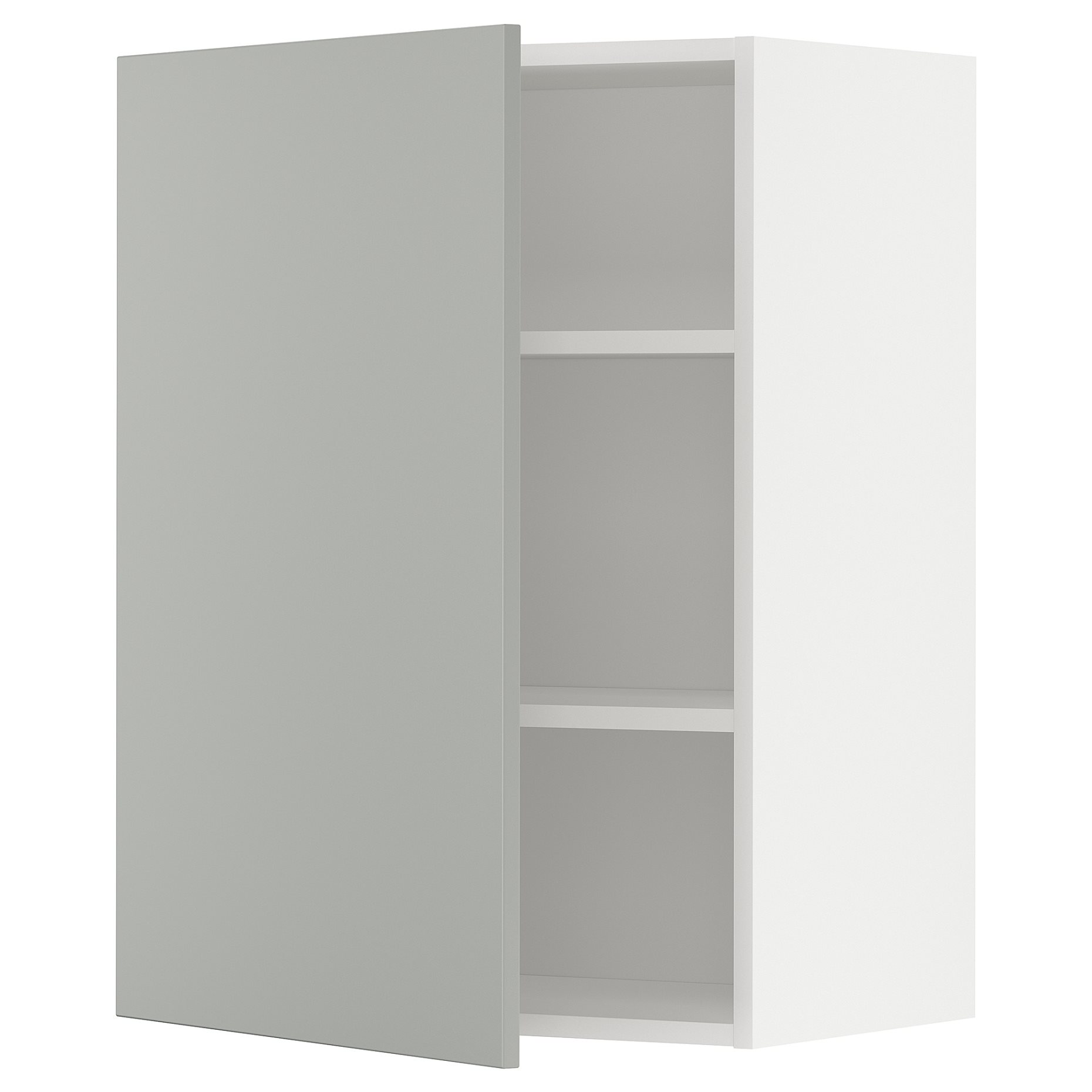 METOD, wall cabinet with shelves, 60x80 cm, 395.383.87