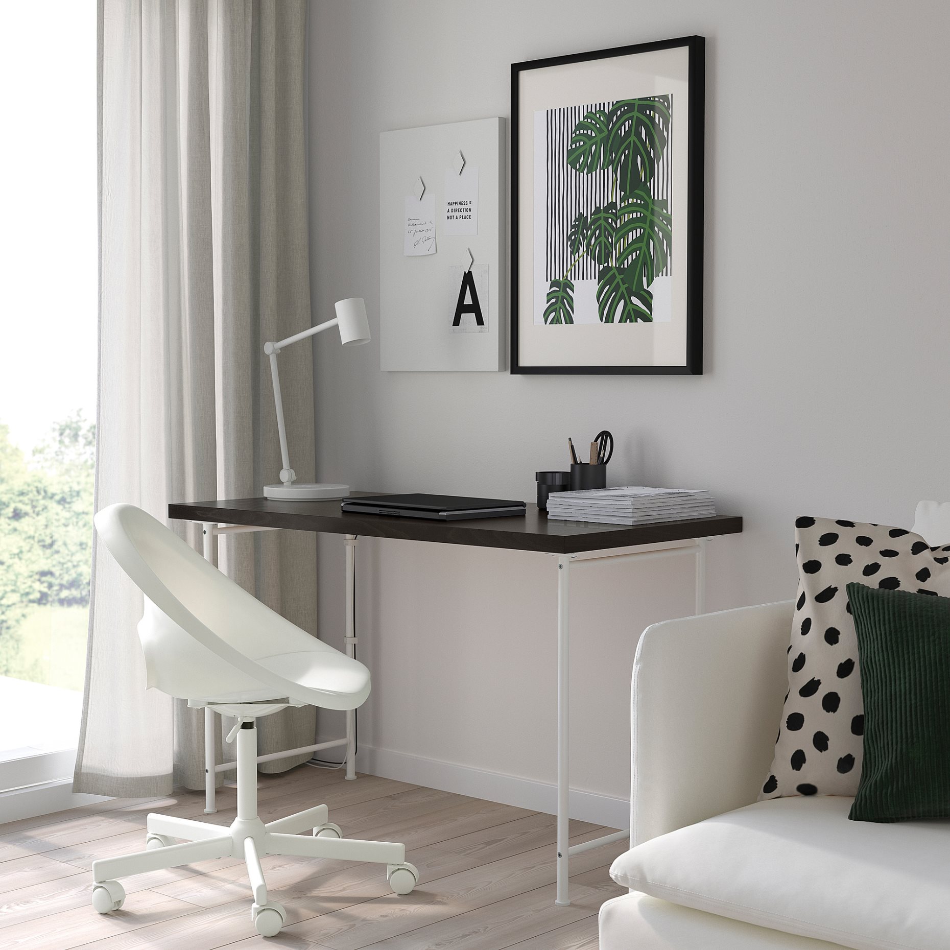 LAGKAPTEN/SPAND, desk, 120x60 cm, 395.636.35