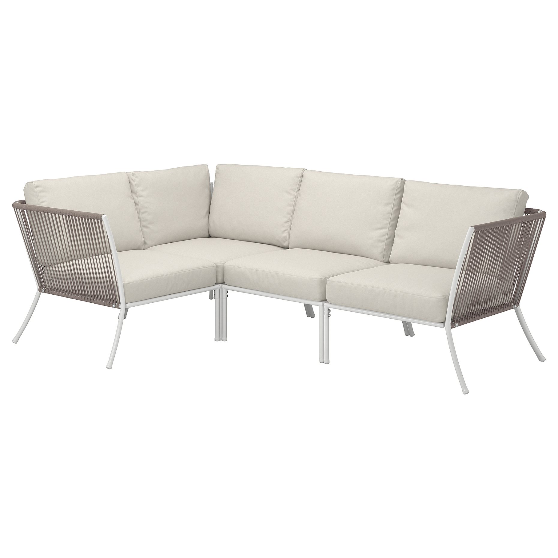 corner sofa 3-seat, outdoor, 395.856.80