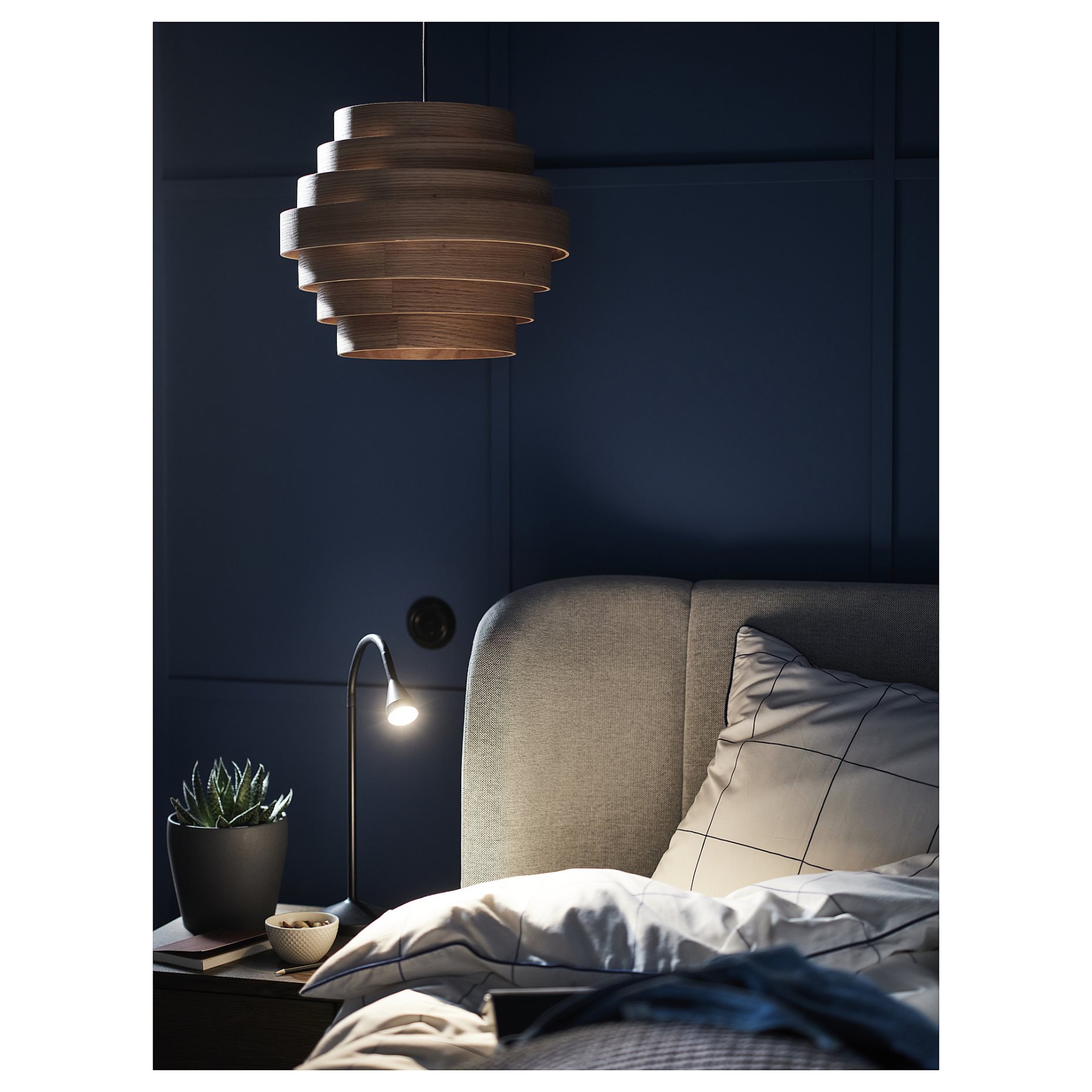 NÄVLINGE, work lamp with built-in LED light source, 404.049.09