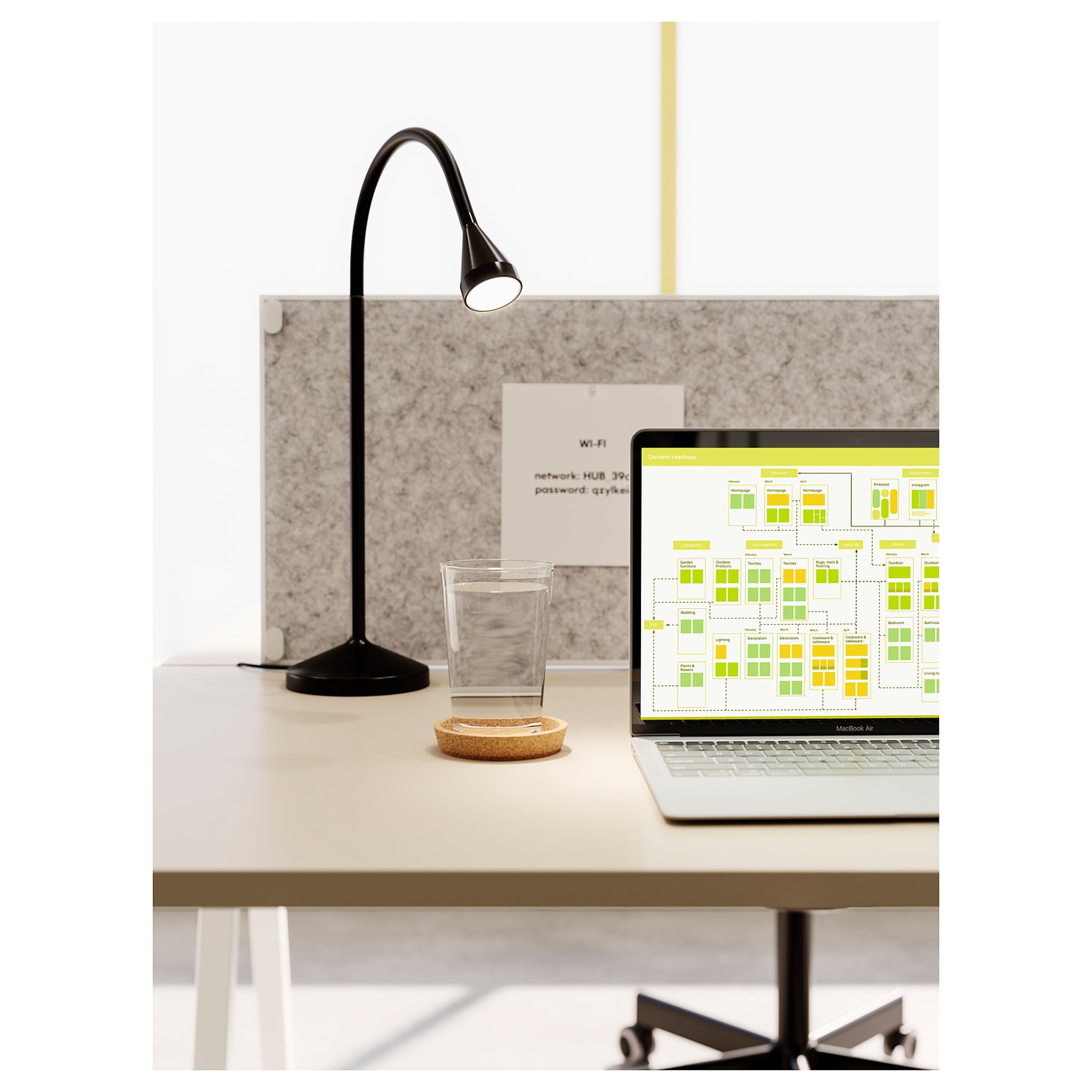 NÄVLINGE, work lamp with built-in LED light source, 404.049.09