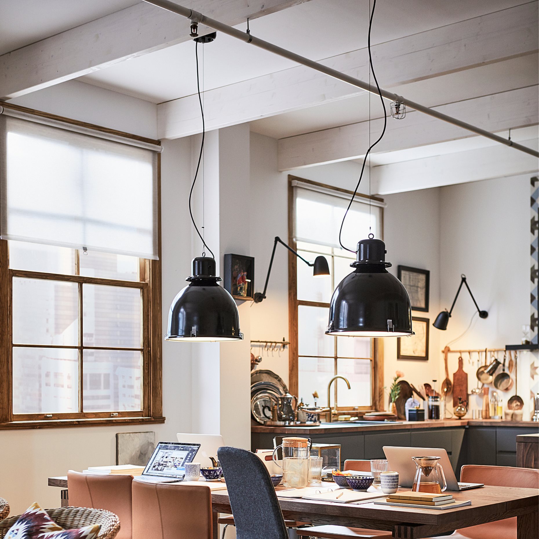 SVARTNORA, φωτιστικό οροφής, 38 cm, 404.307.72