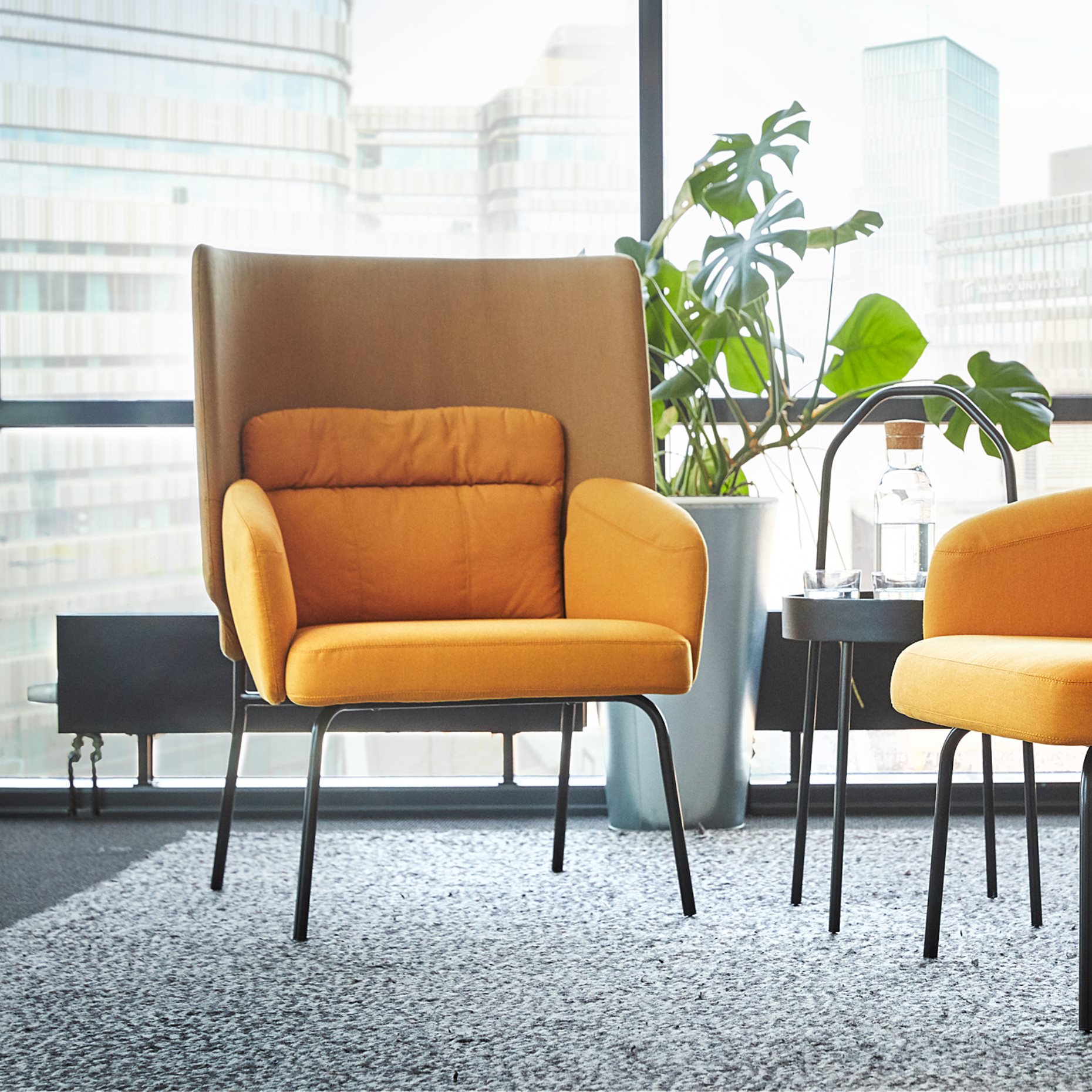 BINGSTA, high-back armchair, 404.556.54