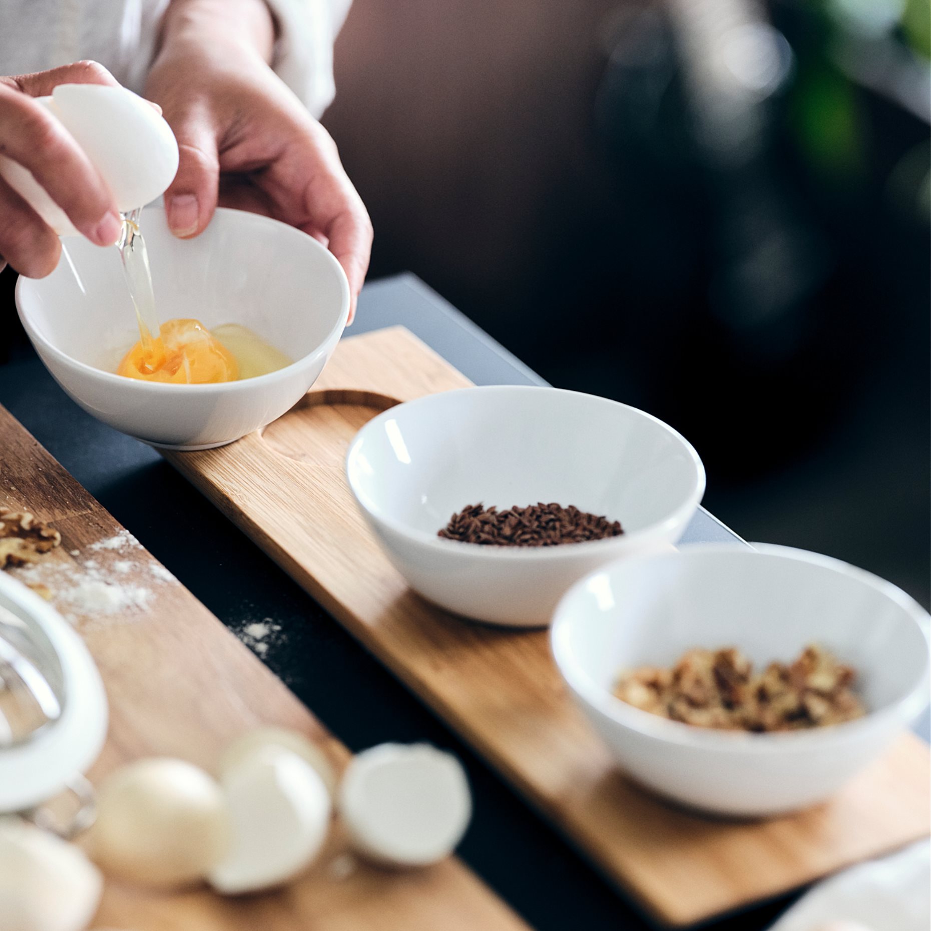 TYNGDLÖS, δίσκος με 3 μπολ, 404.841.09