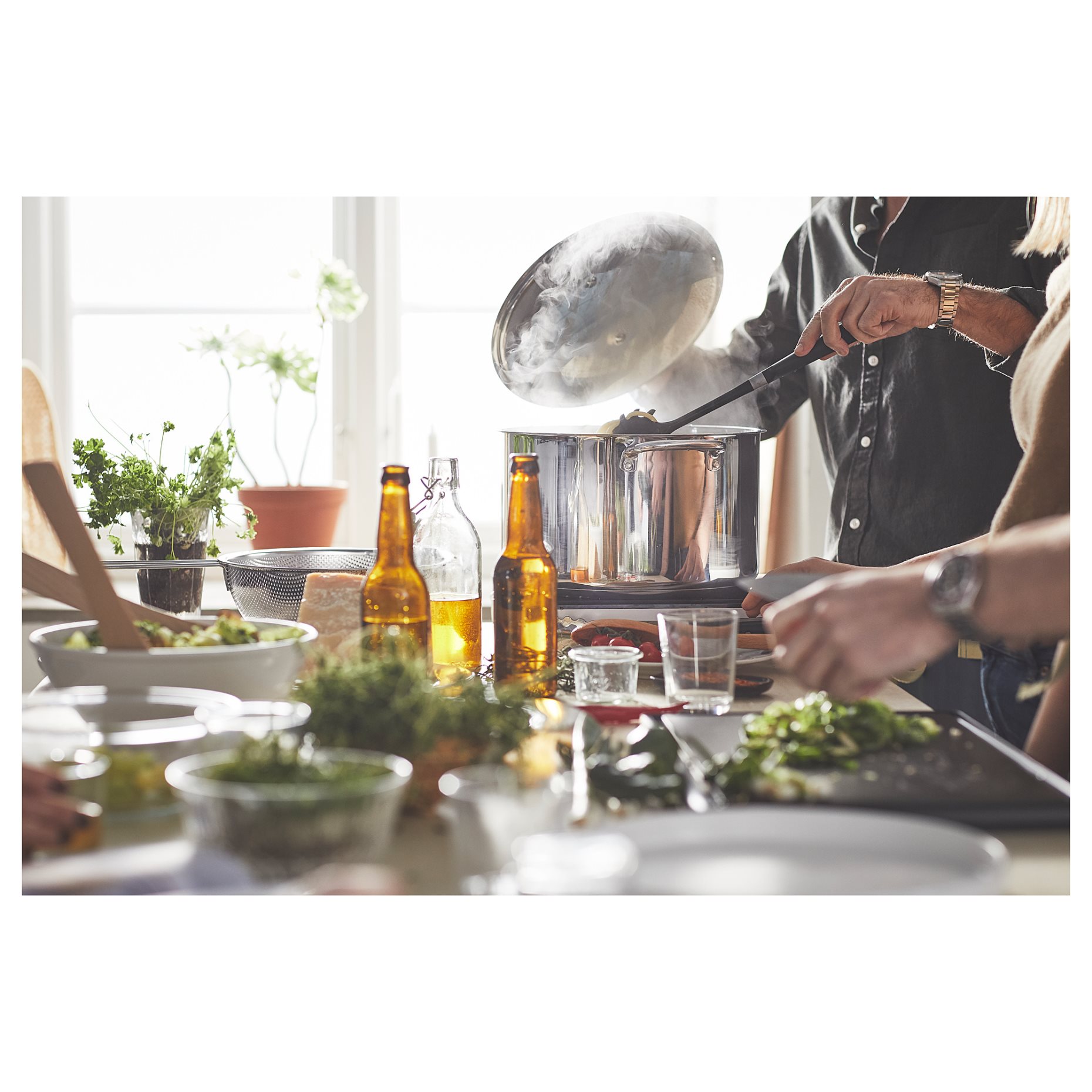 IKEA 365+, pot with lid, 10.0 l, 404.842.70