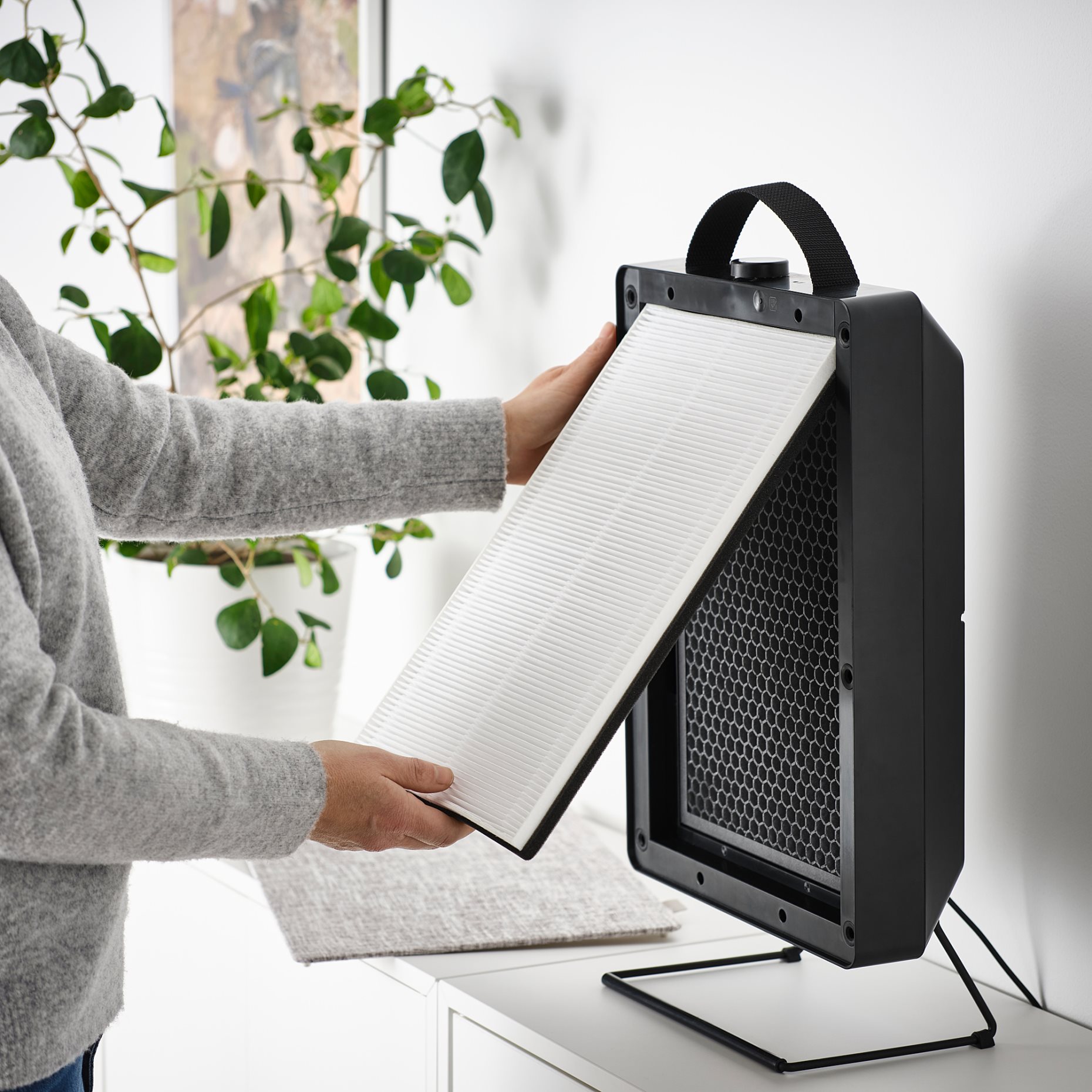 FÖRNUFTIG, air purifier, 31x45 cm, 404.880.65