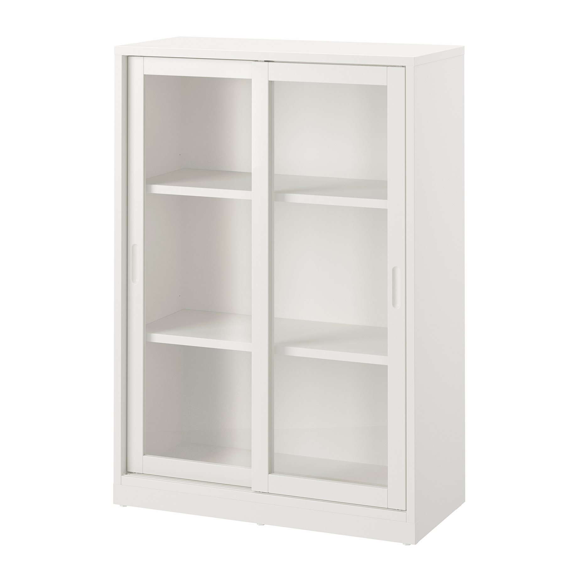 TONSTAD, cabinet with sliding glass doors, 81x37x116 cm, 404.888.95