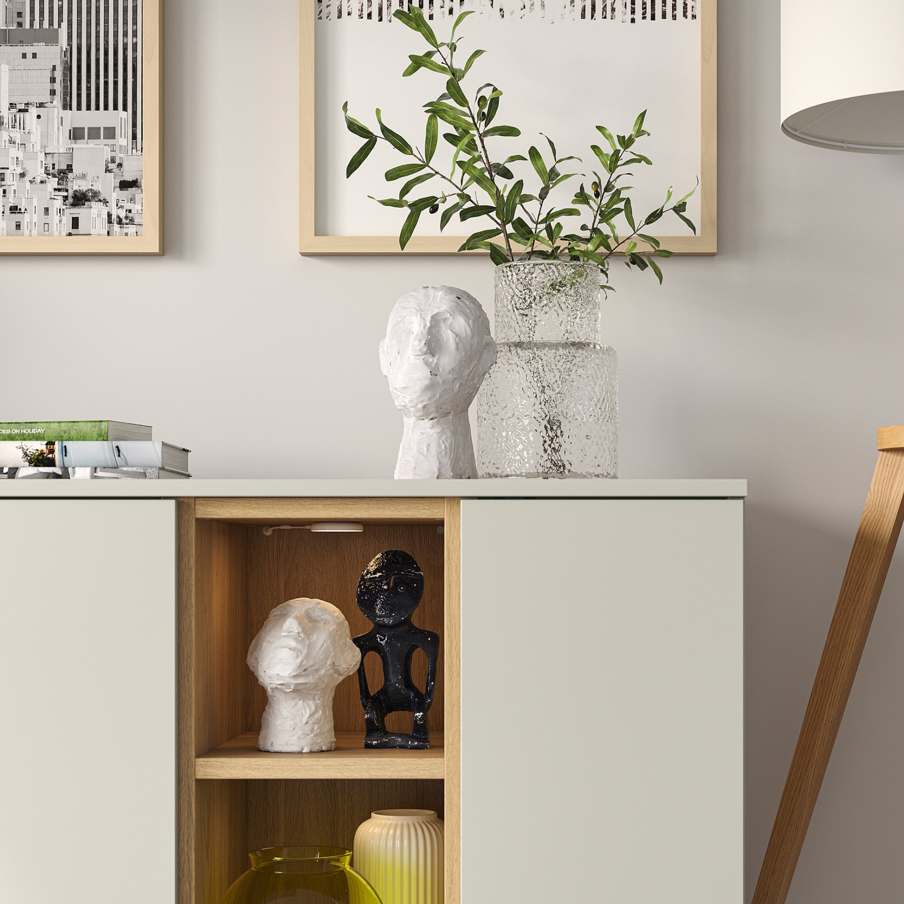 LEDAMOT, ντουλάπι, 150x42x75 cm, 405.447.40