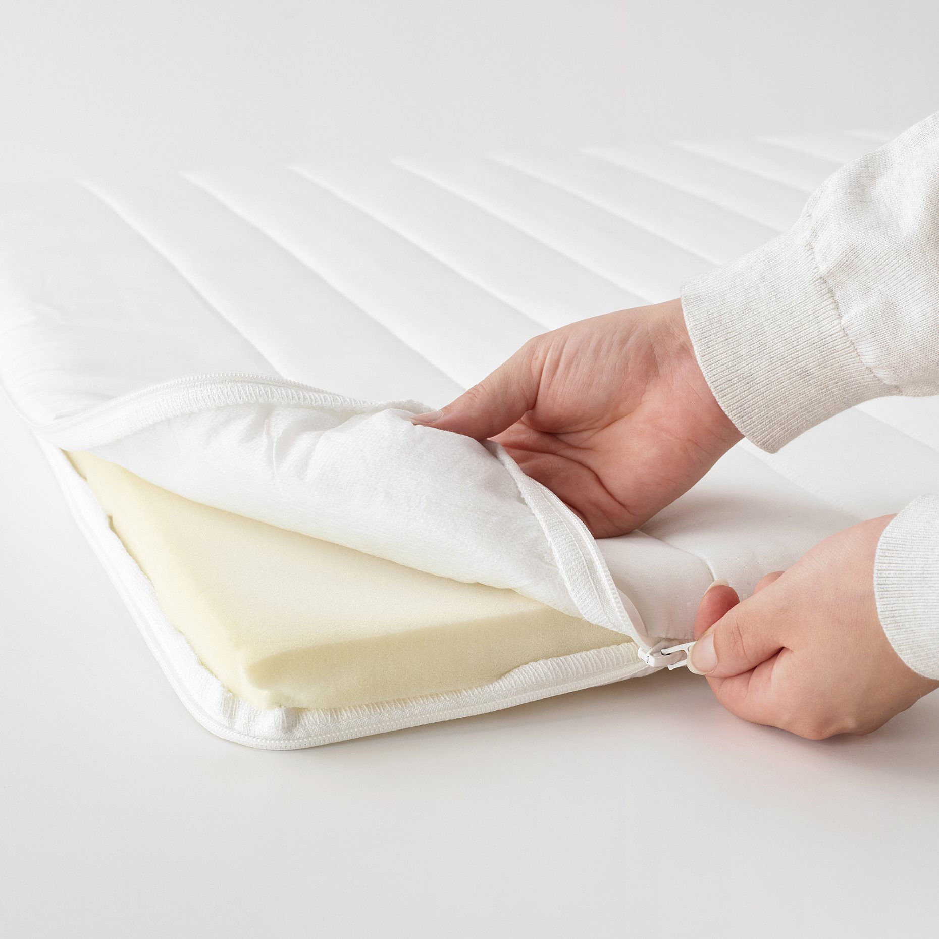 NÄSFJÄLLET, mattress pad, 160x200 cm, 405.580.44