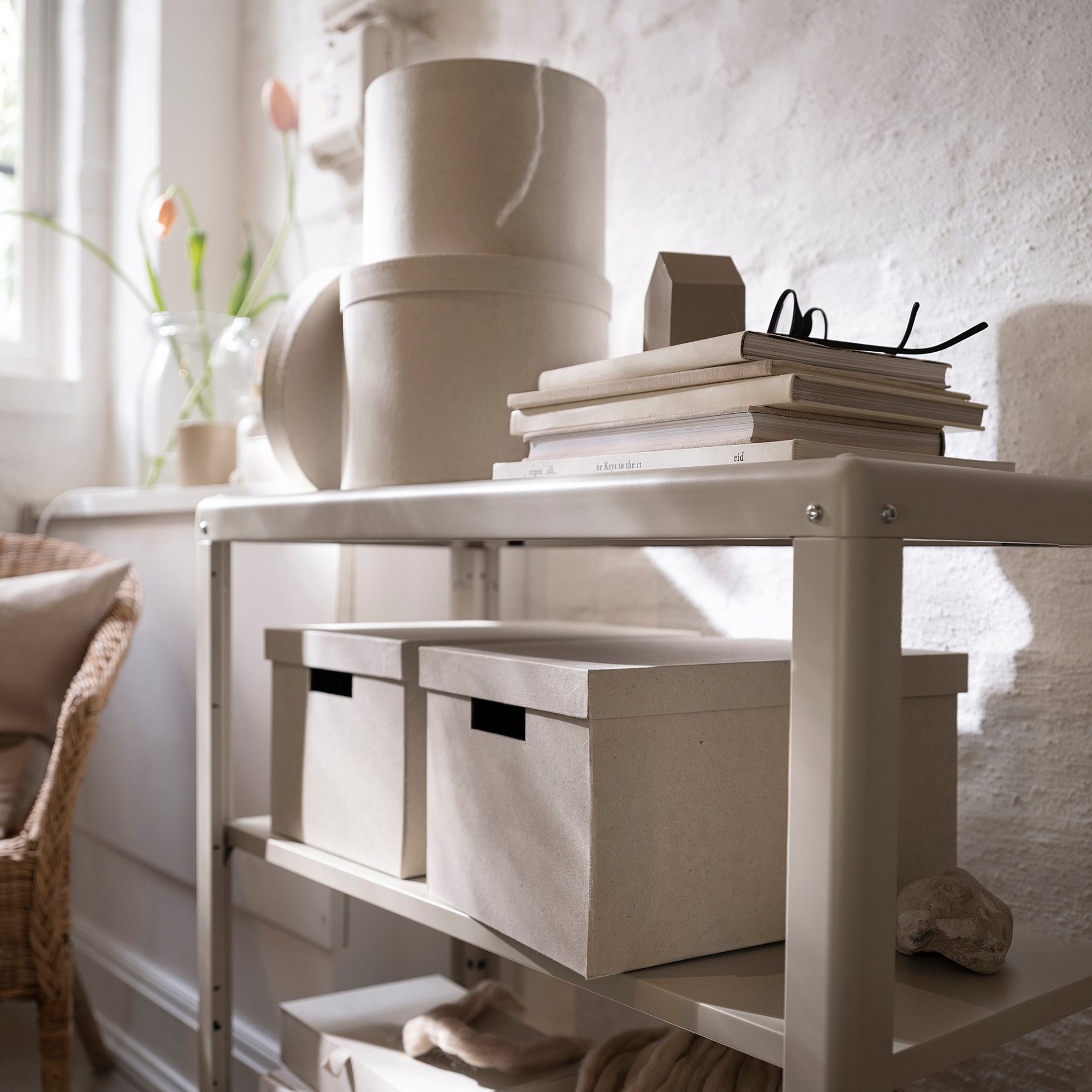 RAGODLING, κουτί αποθήκευσης με καπάκι, 25x35x20 cm, 405.658.03