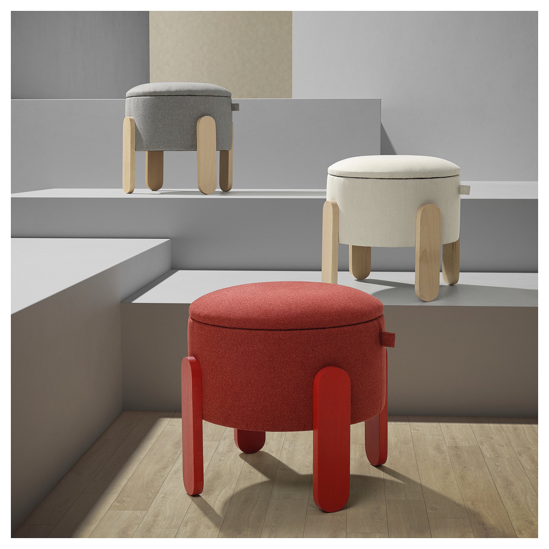 FORLUNDA, pouffe with storage, 405.702.44