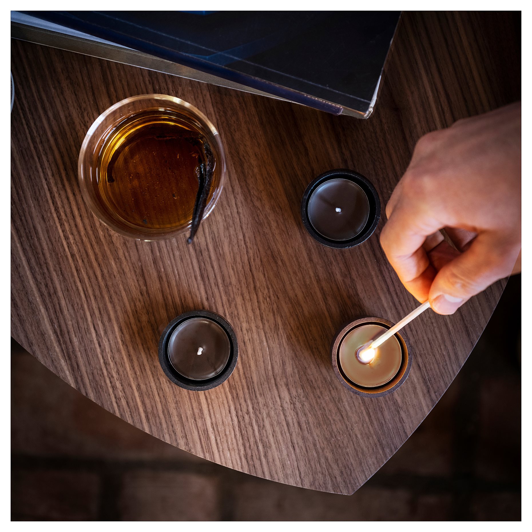 SILKESTRÄD, αρωματικό κερί ρεσό/δέρμα & βανίλια, 30 τεμ. 3.5 ώρες, 405.705.50