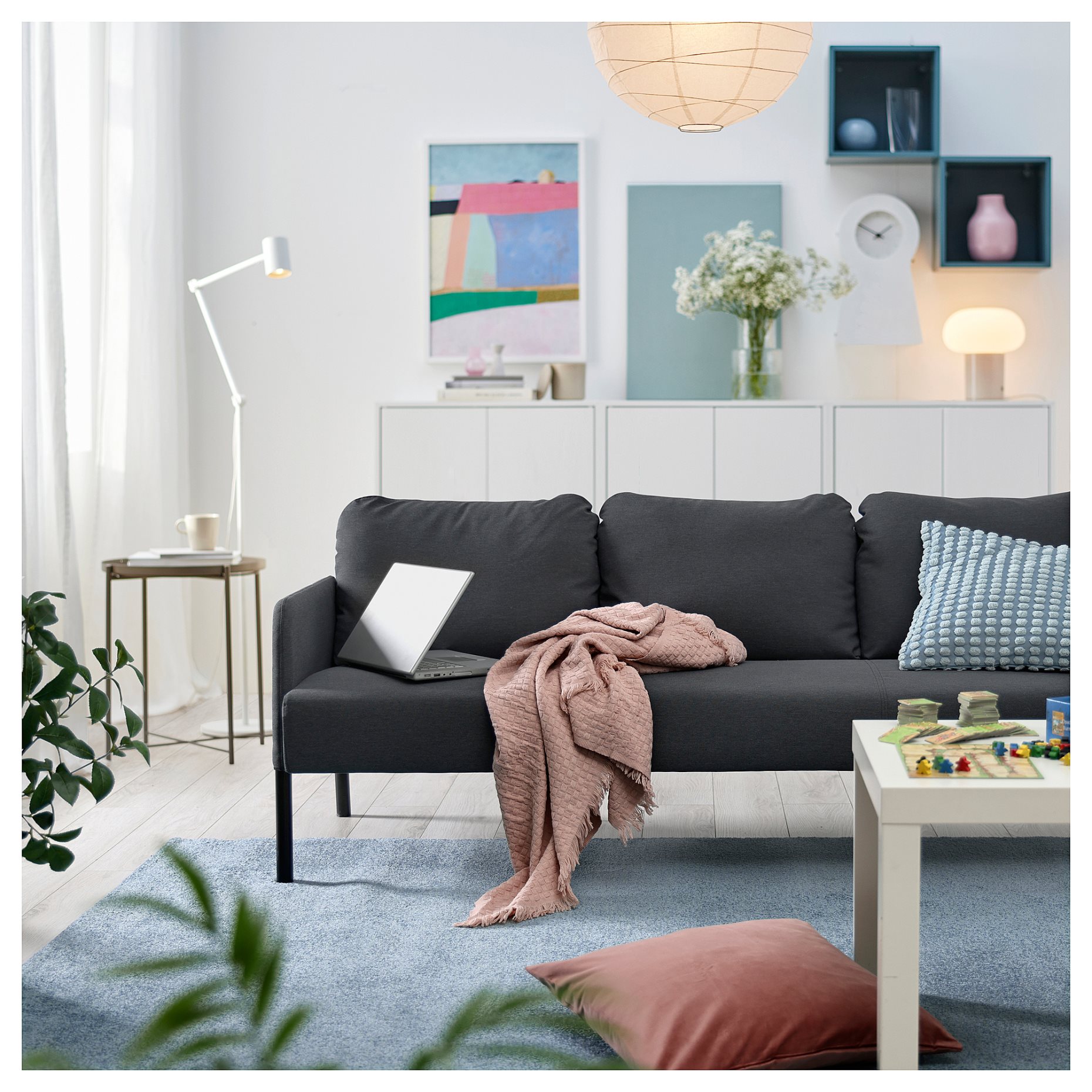 GLOSTAD, τριθέσιος καναπές, 405.732.85