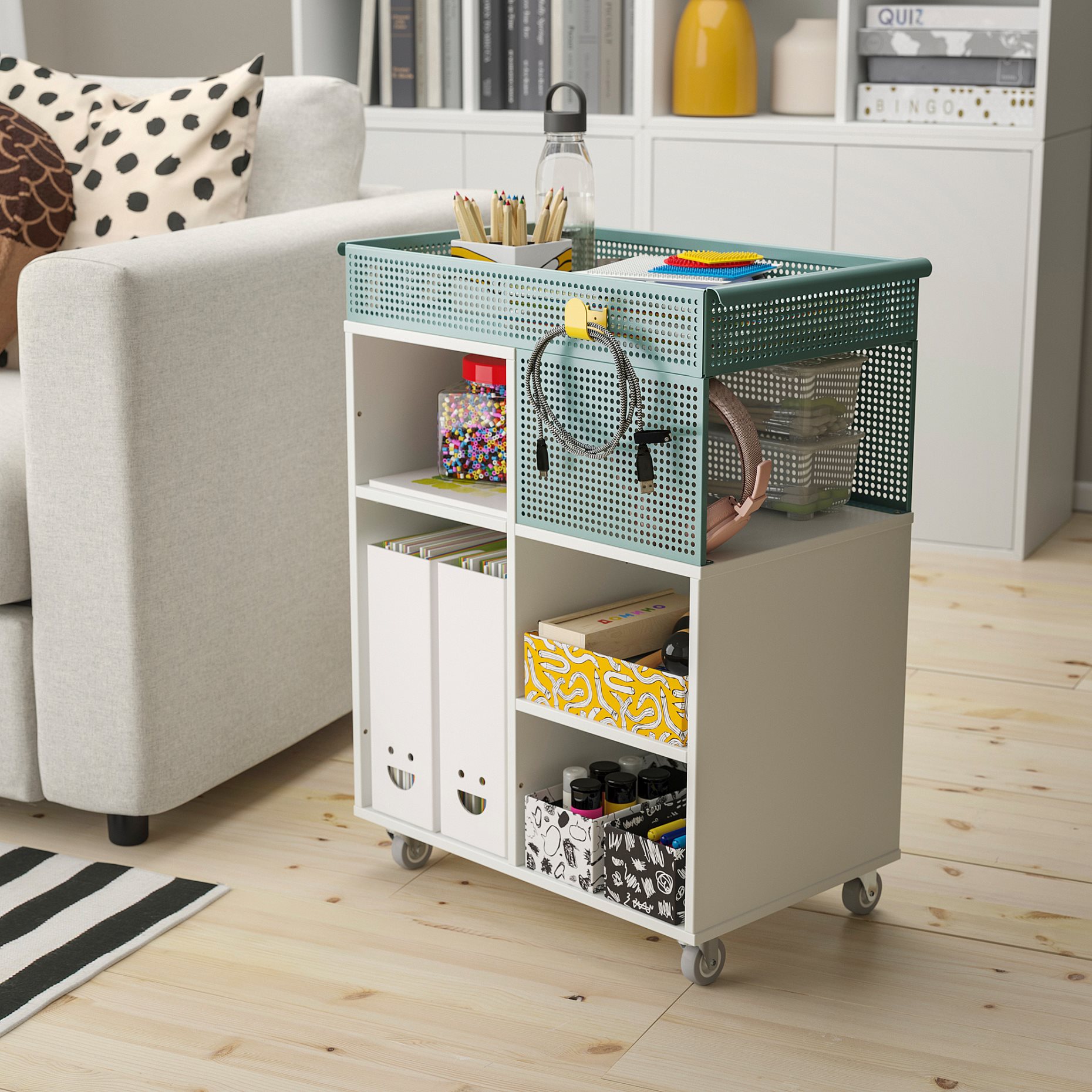 LYSMASK, κουτί με σχέδια, σετ 4 τεμ., 405.805.25